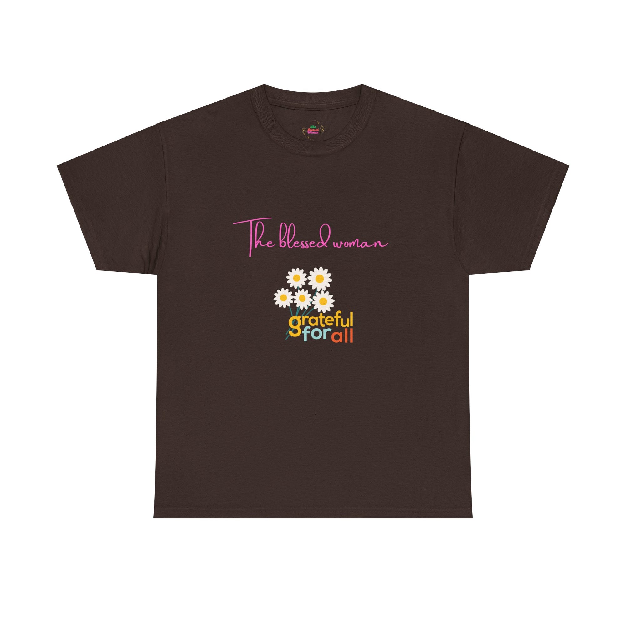 The Grateful Woman T-Shirt-Cotton-Gildan customized regular fit