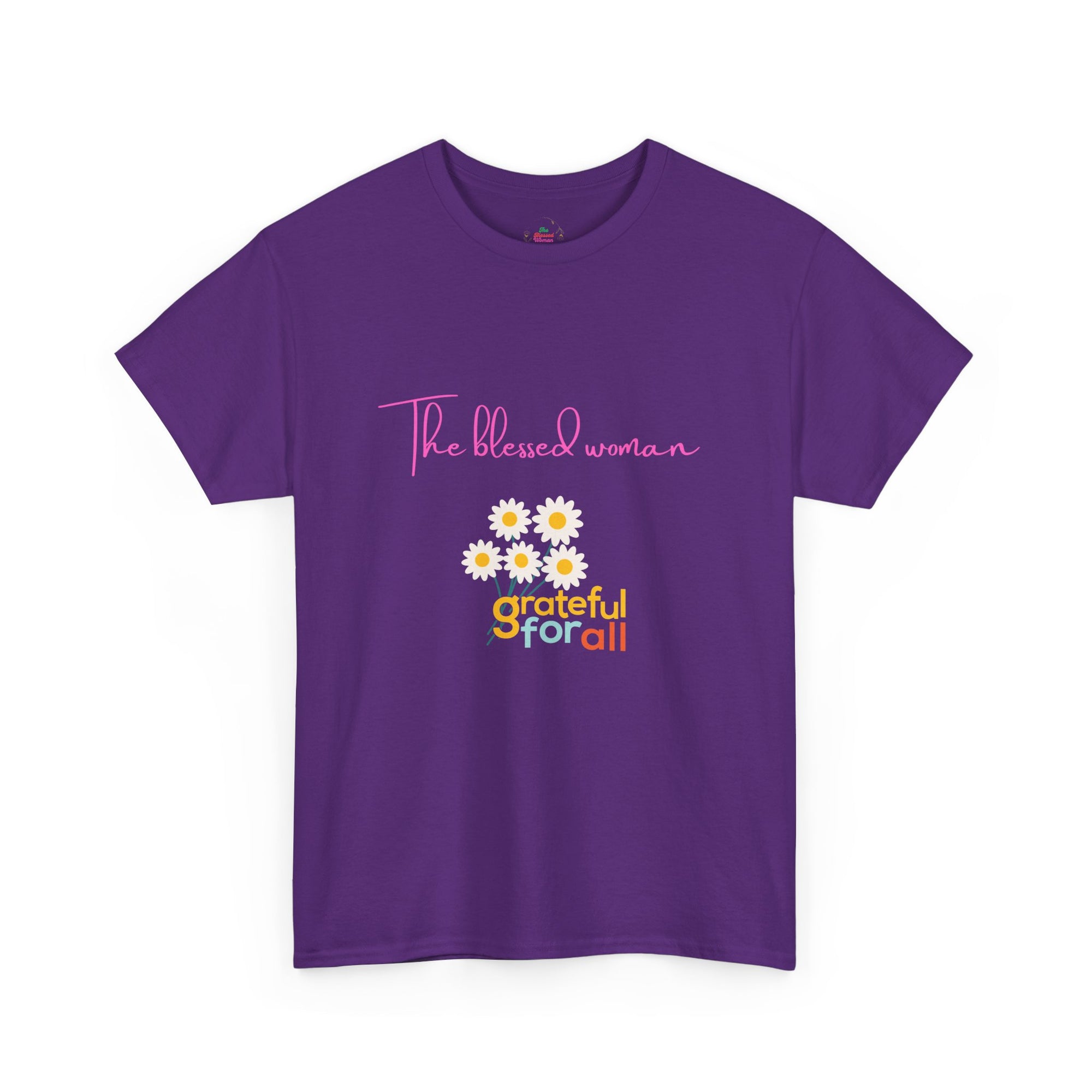 The Grateful Woman T-Shirt-Cotton-Gildan customized regular fit