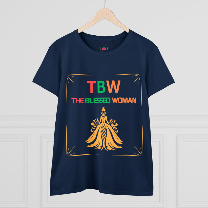 The Blessed Woman Midweight Cotton Tee