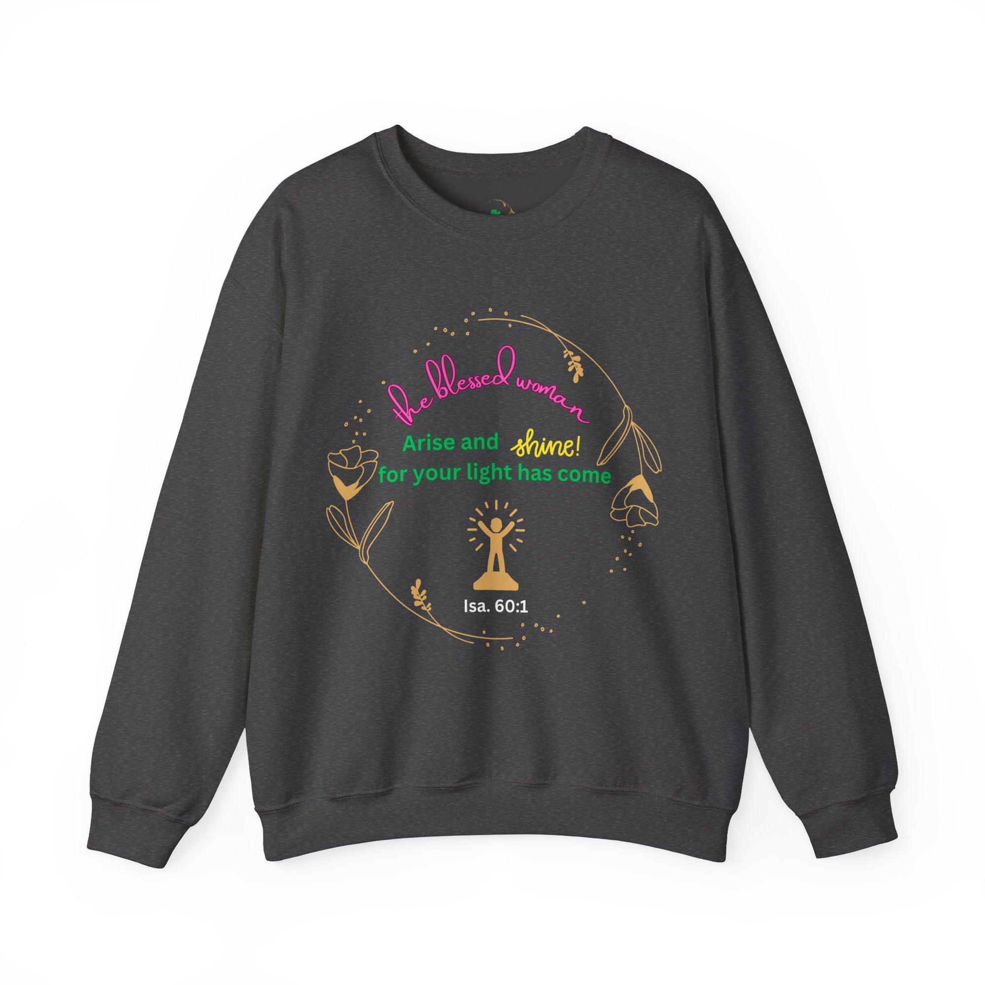 The Blessed Shine Woman Crewneck Sweatshirt Fall/Winter essential