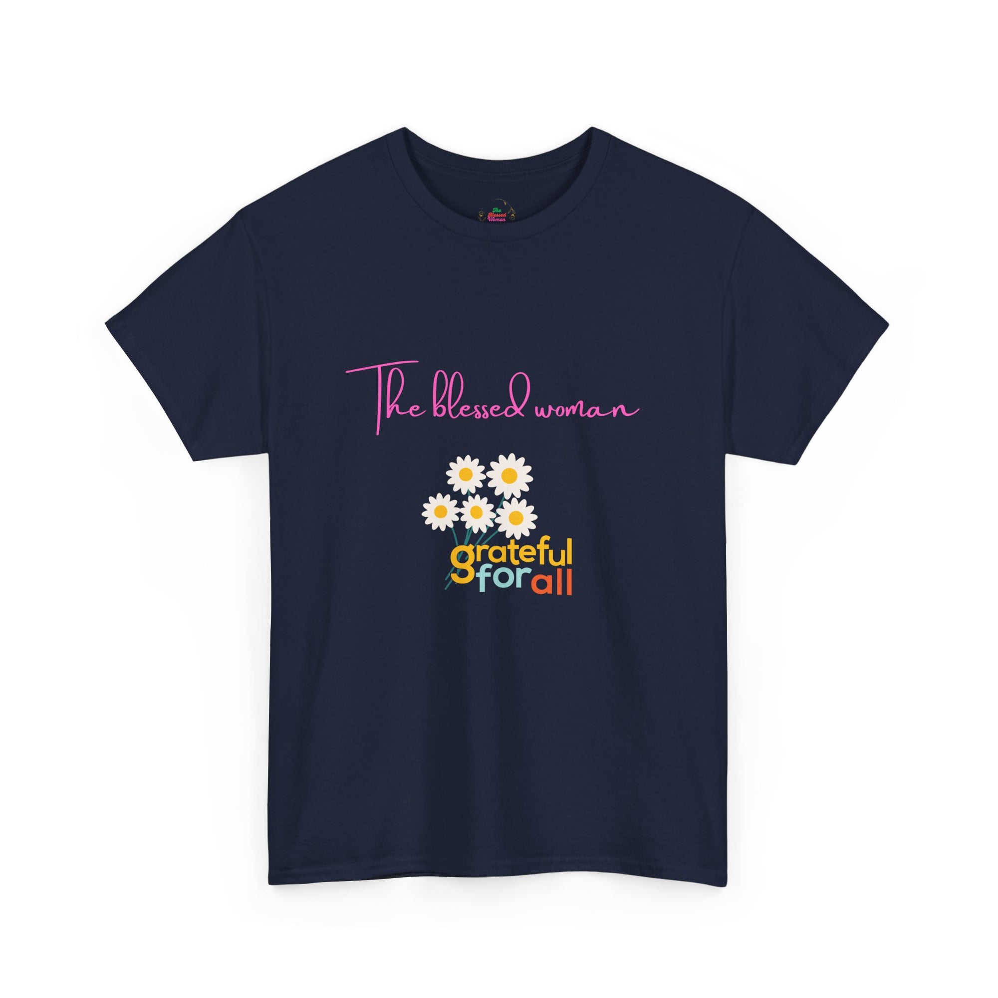 The Grateful Woman T-Shirt-Cotton-Gildan customized regular fit