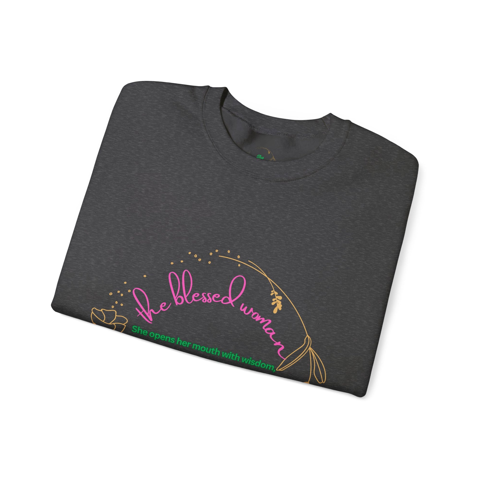 The Blessed  Wise Woman Crewneck Sweatshirt -Fall/winter essentials