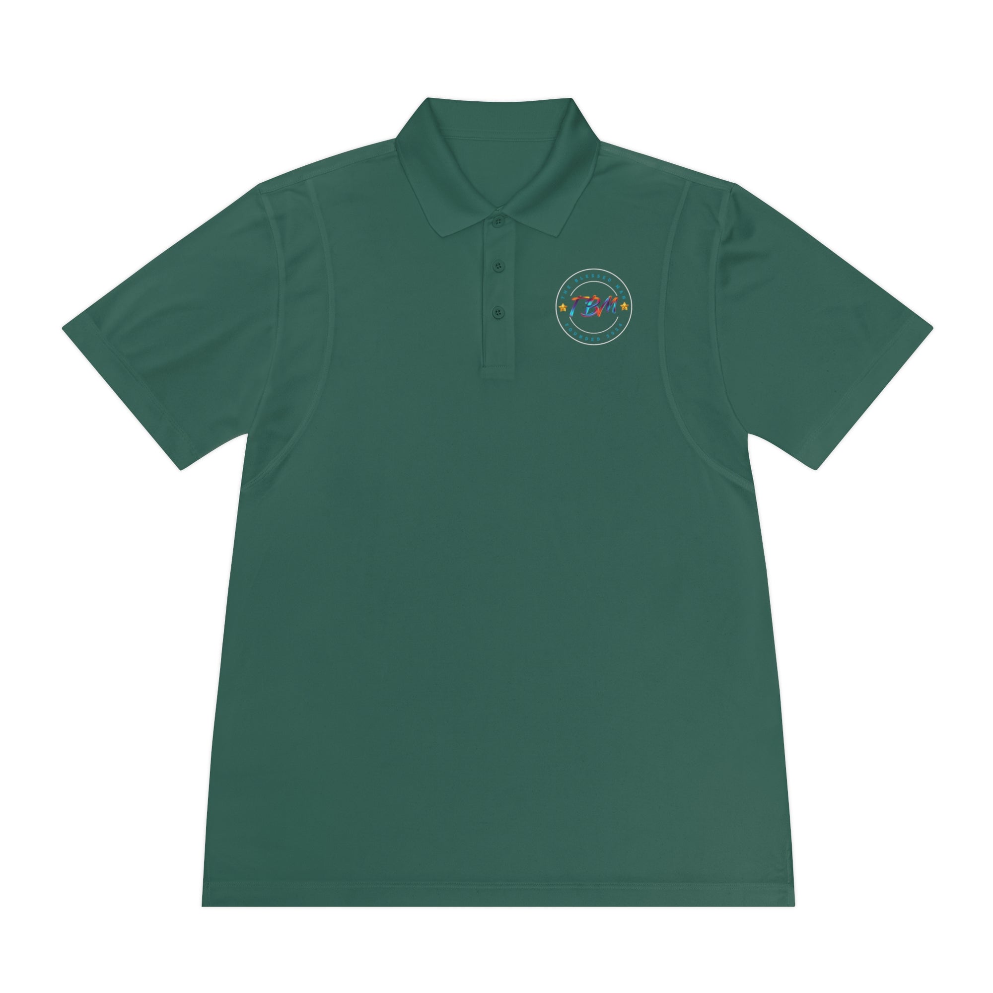 The Blessed Men's Sport Polo Shirt