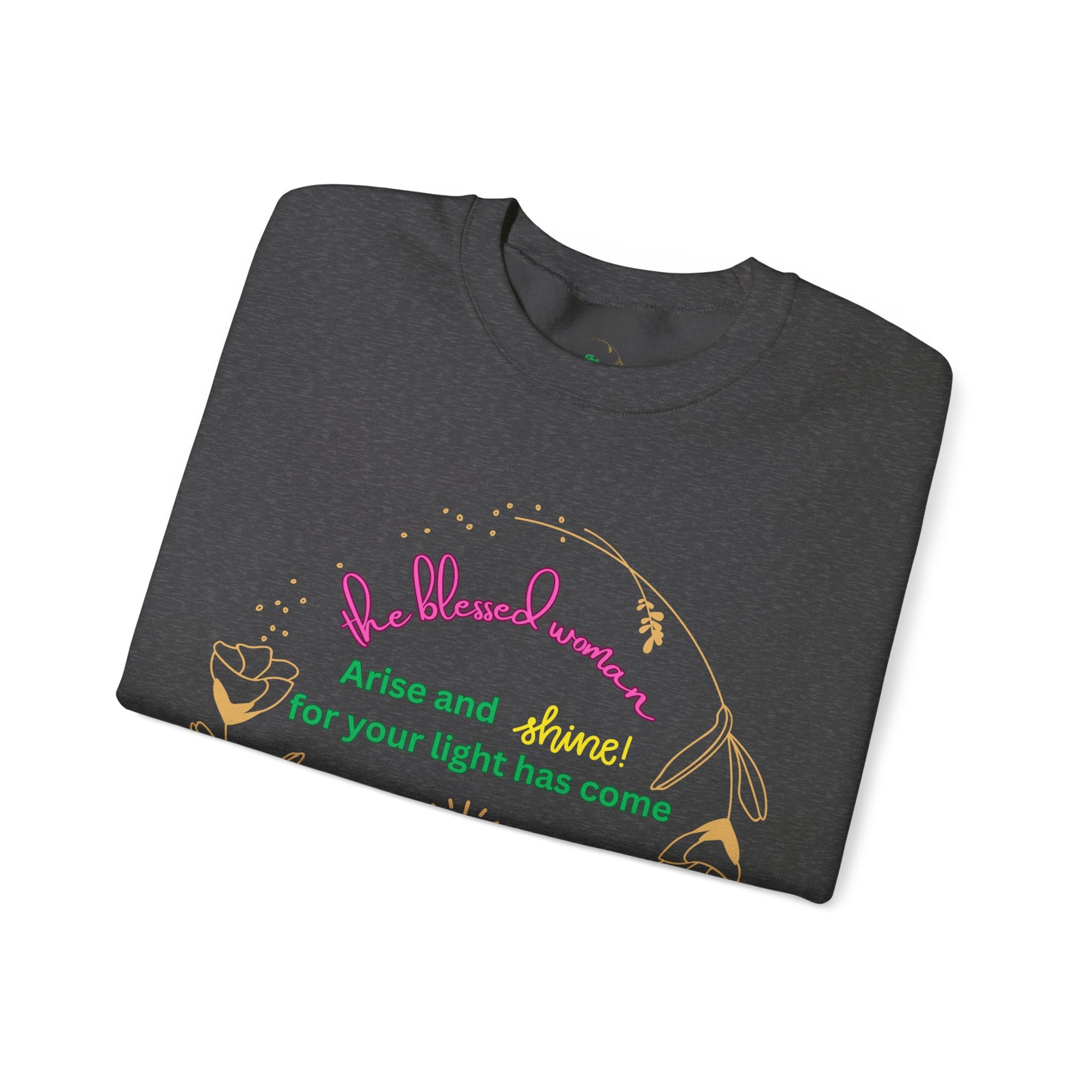 The Blessed Shine Woman Crewneck Sweatshirt Fall/Winter essential