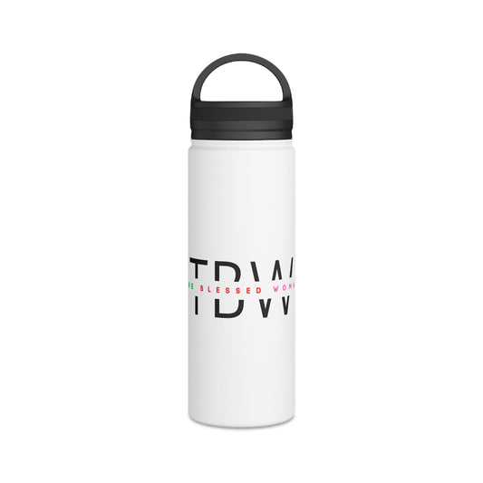 TBW Stainless Steel Water Bottle, Handle Lid