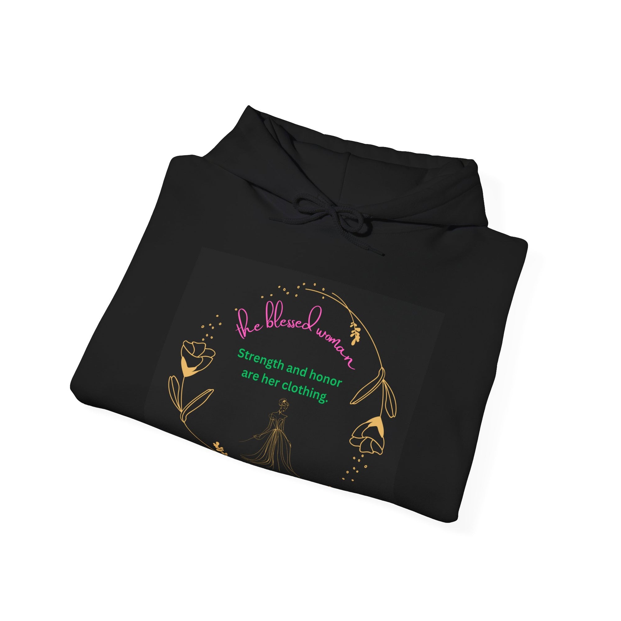 The Blessed Honor Woman Hooded Sweatshirt-Fall/winter essentials
