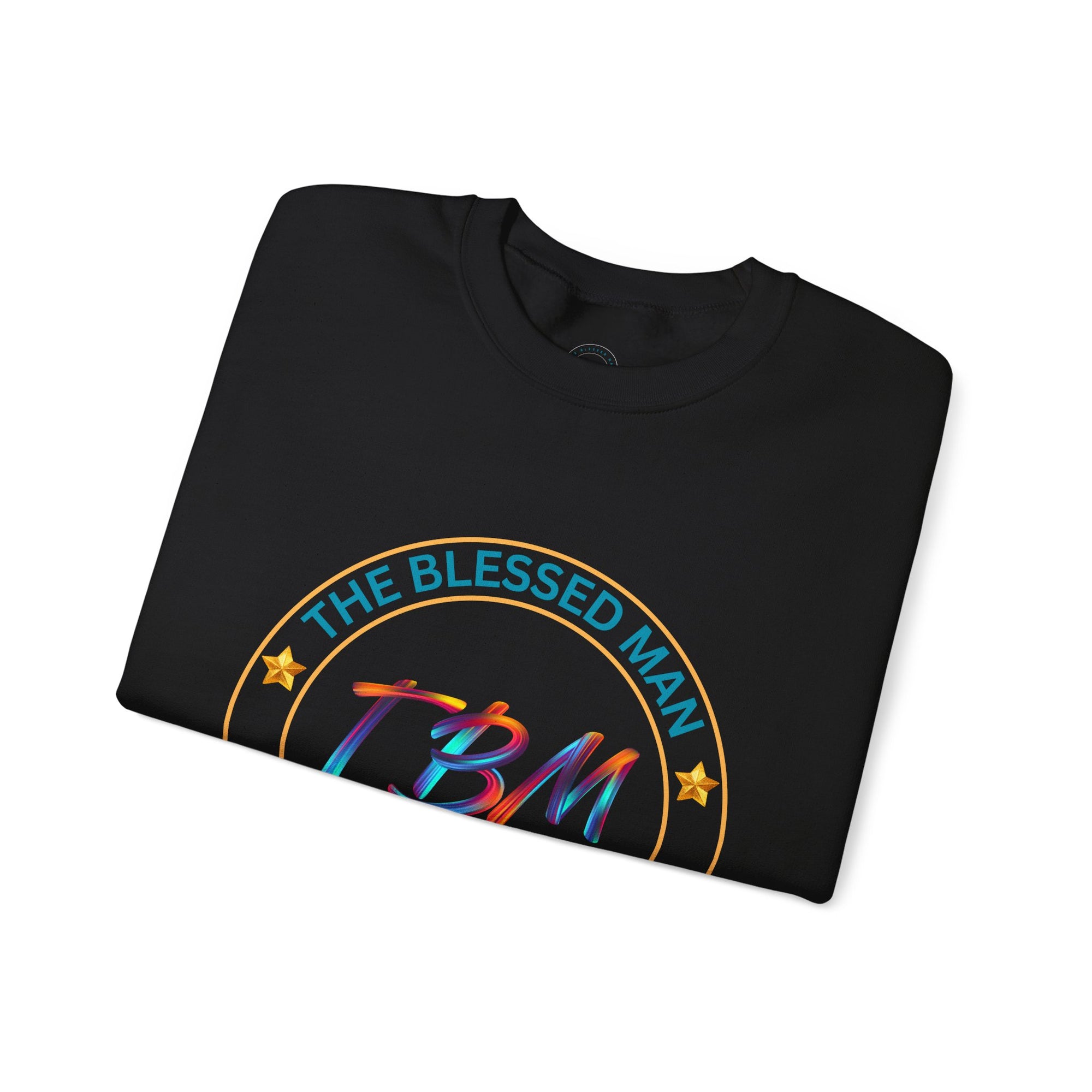 The Blessed Man Crewneck Sweatshirt Cotton Fall/Winter Essentials