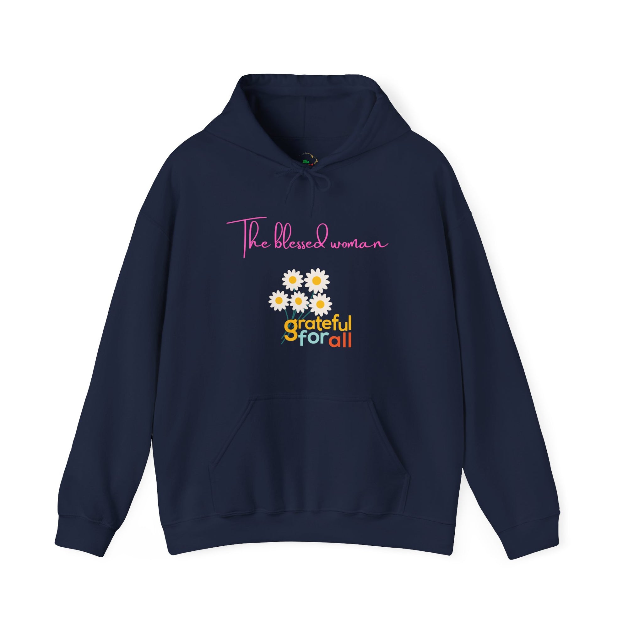 Grateful Inspirational Hoodie for Her - Fall/Winter Vibe