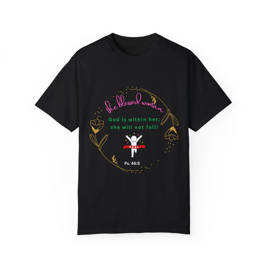 Blessed Successful Woman-cotton T-shirts