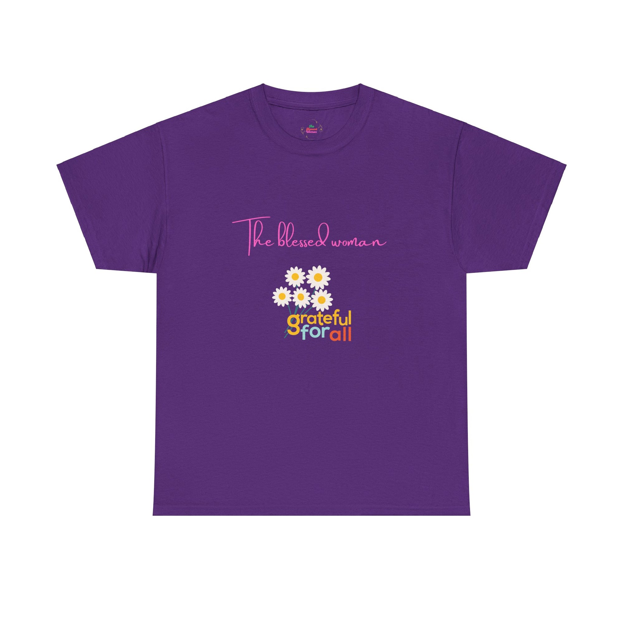 The Grateful Woman T-Shirt-Cotton-Gildan customized regular fit