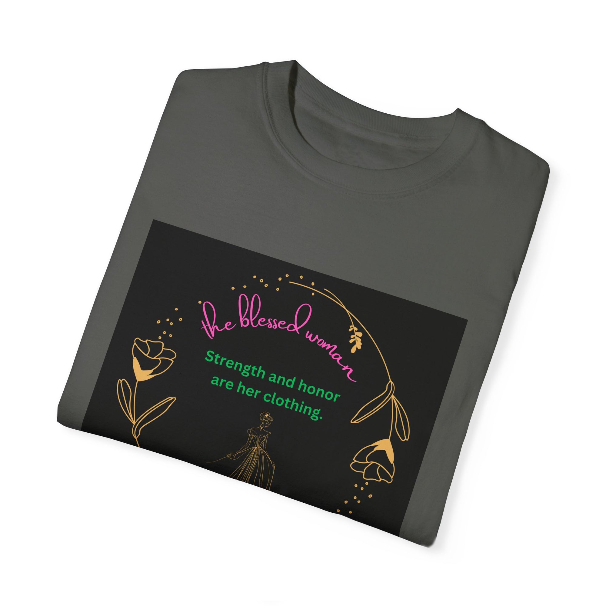 The Blessed Woman Honor-comfort color cotton customized T-shirt