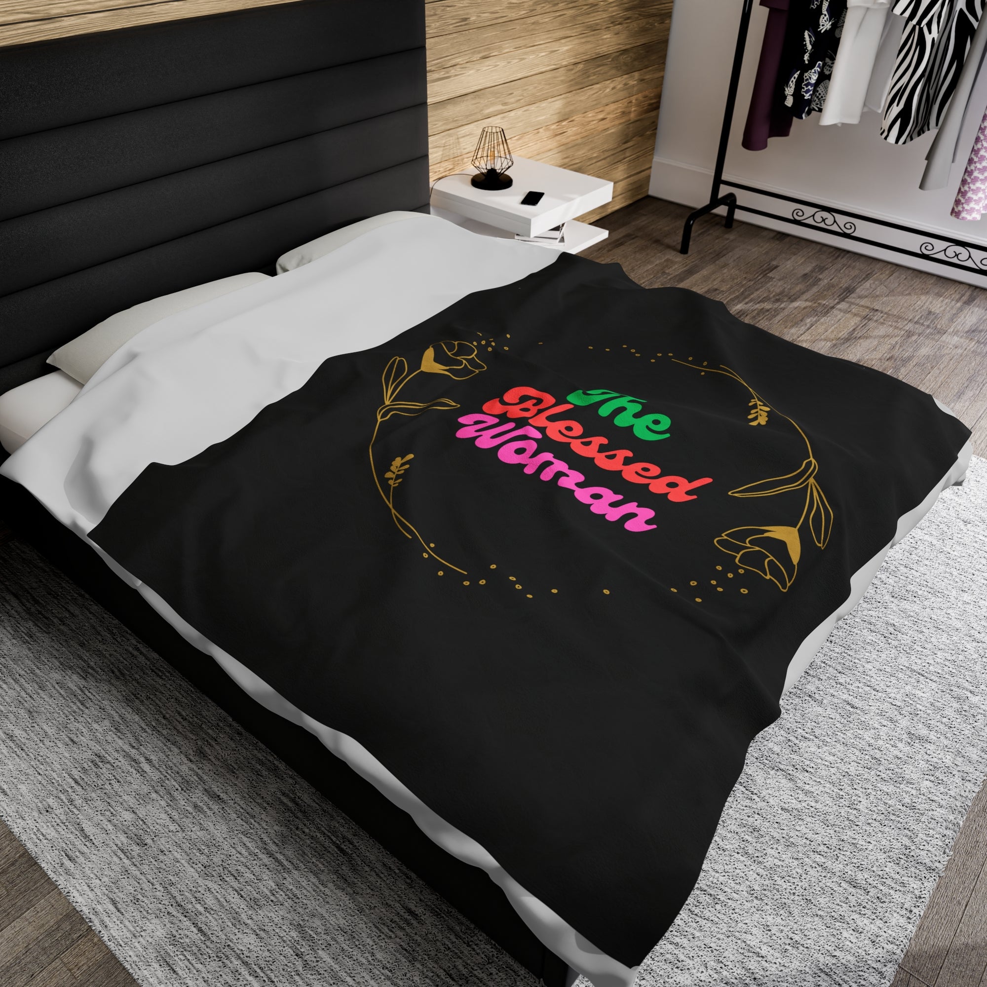 Velveteen Blanket - The Blessed Woman