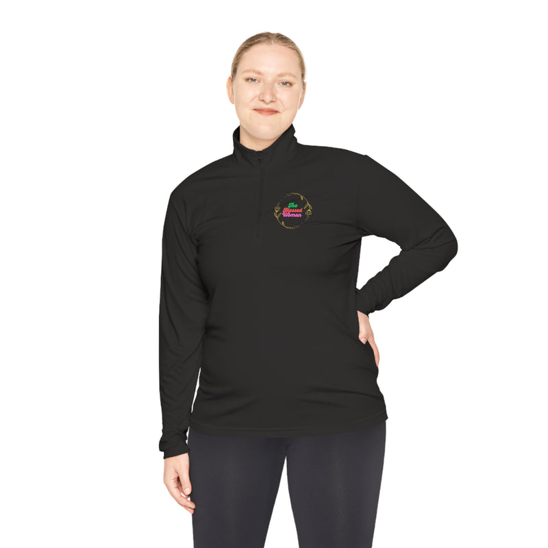 The Blessed Woman Quarter-Zip Pullover