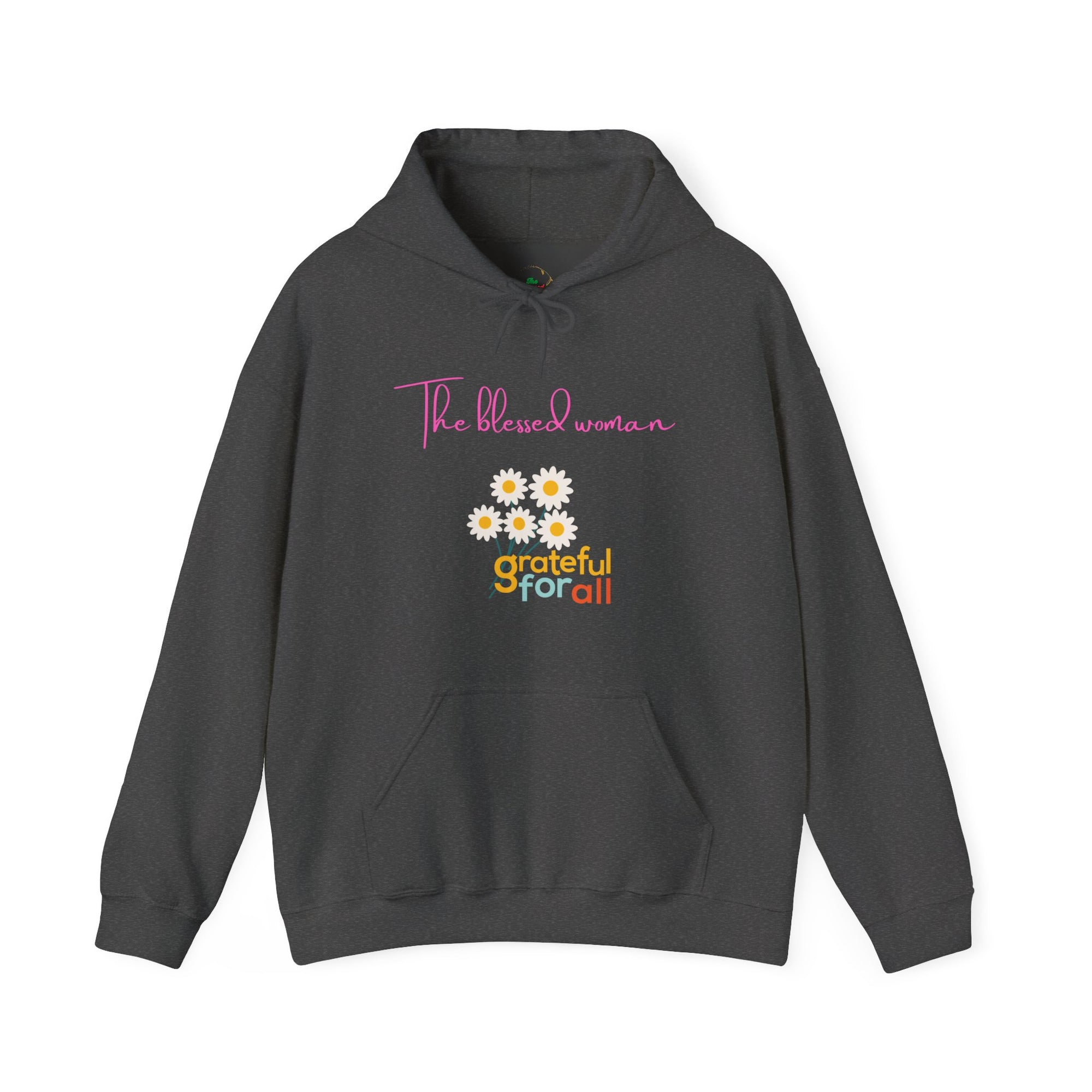 Grateful Inspirational Hoodie for Her - Fall/Winter Vibe