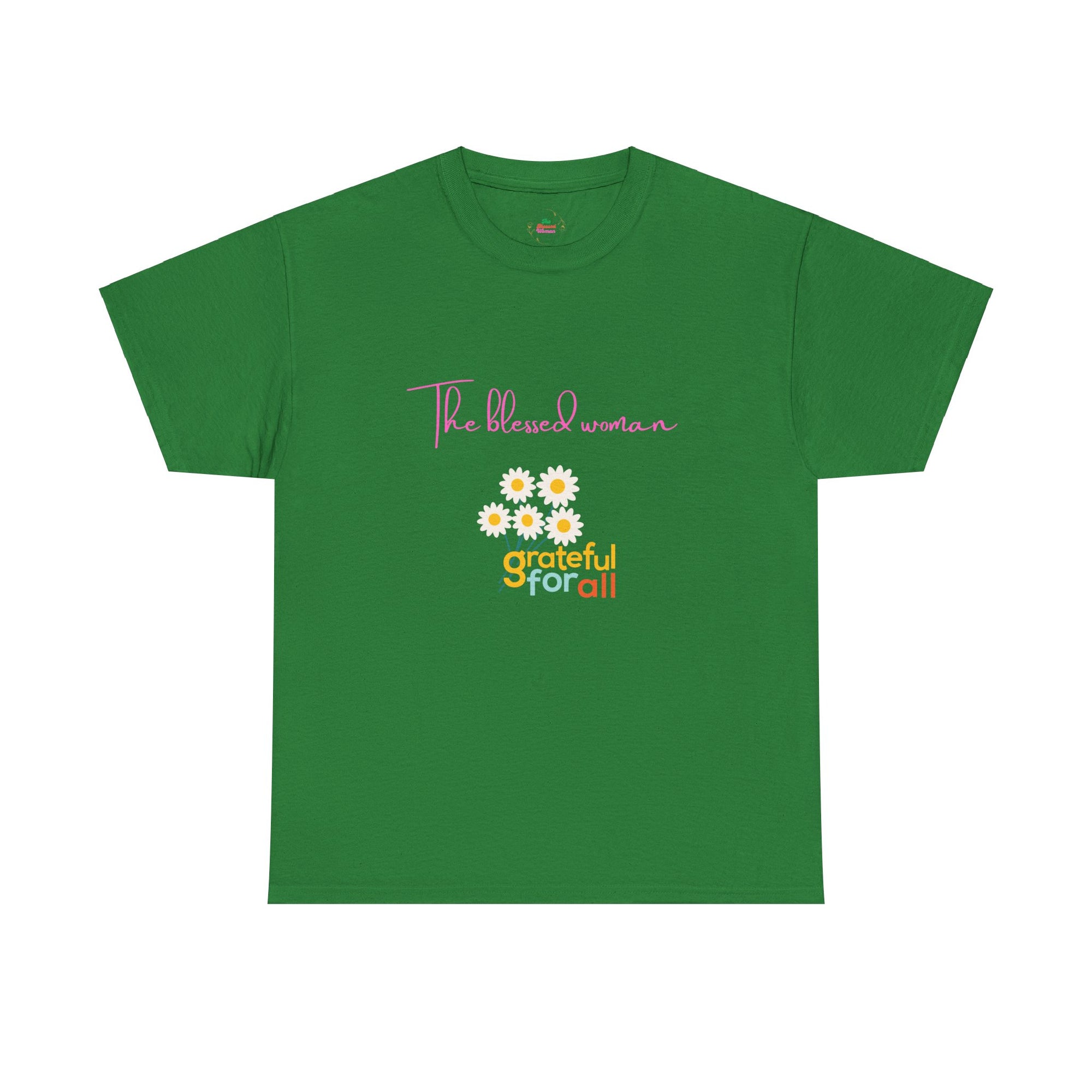 The Grateful Woman T-Shirt-Cotton-Gildan customized regular fit