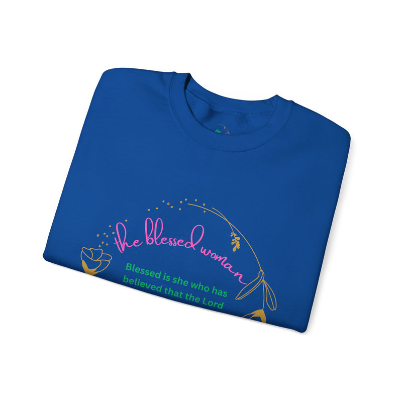 The Blessed Promise fulfilled Woman Sweatshirt Fall/Winter Vibe