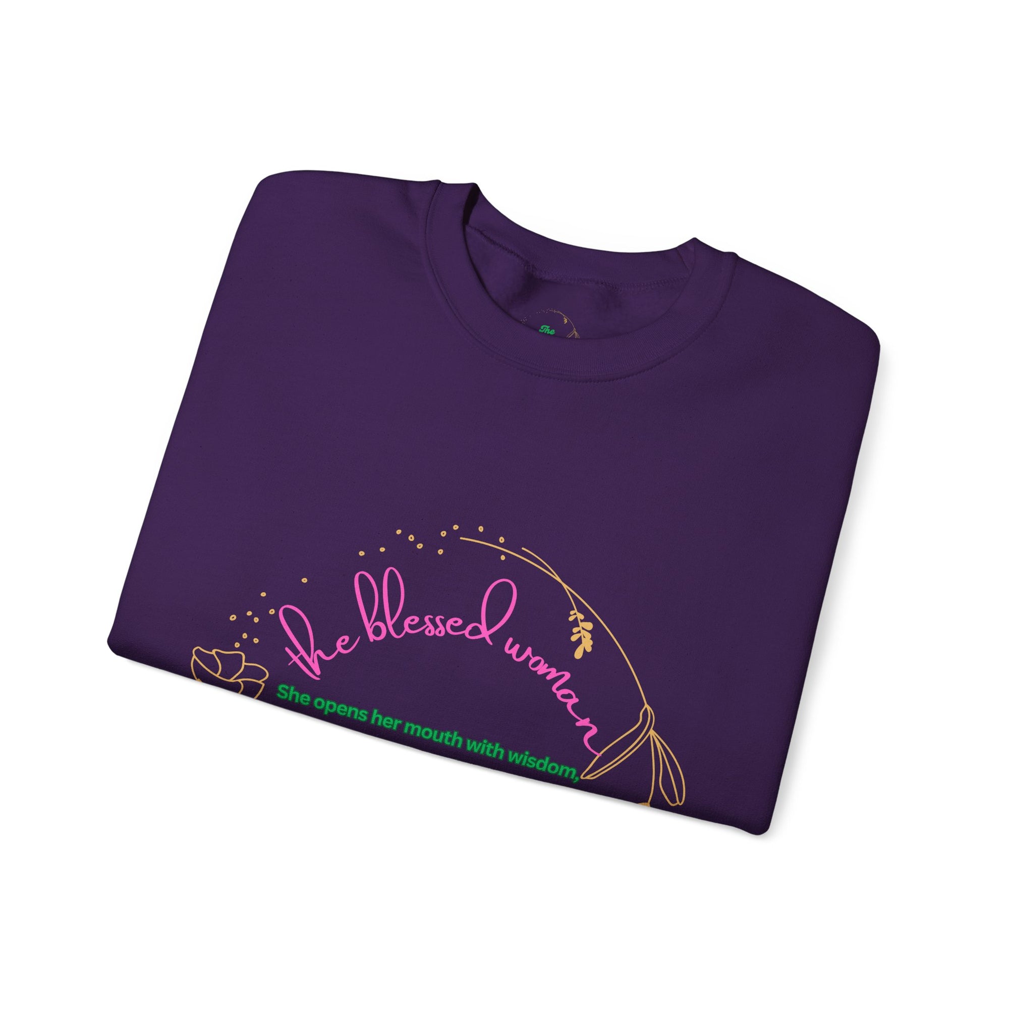 The Blessed  Wise Woman Crewneck Sweatshirt -Fall/winter essentials