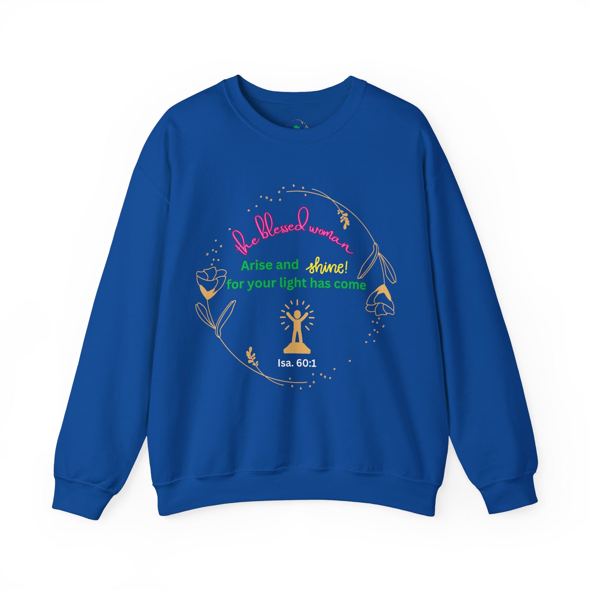 The Blessed Shine Woman Crewneck Sweatshirt Fall/Winter essential