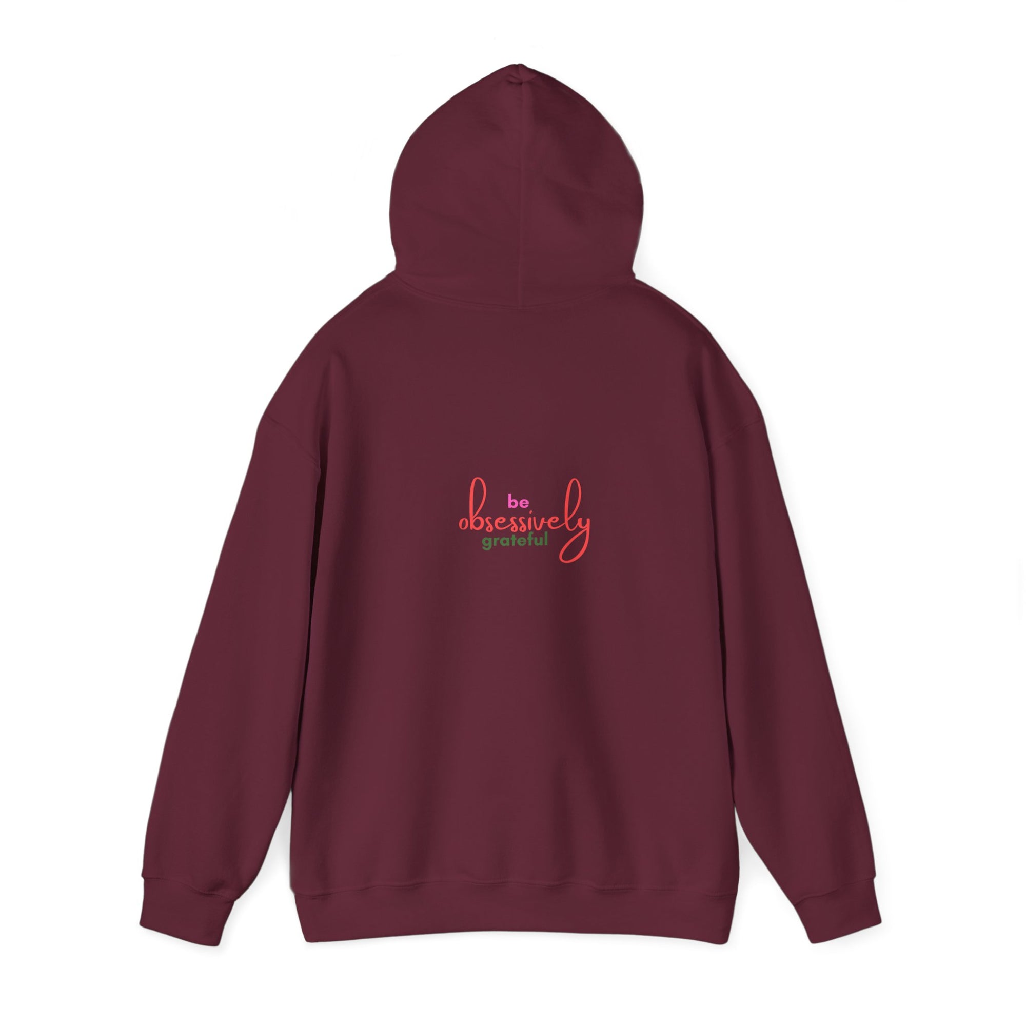 Grateful Inspirational Hoodie for Her - Fall/Winter Vibe