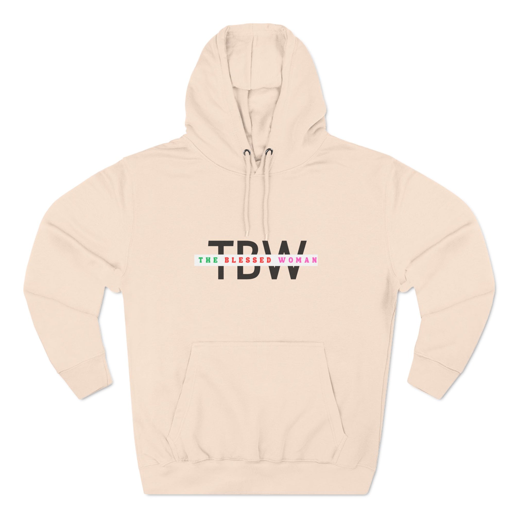 TBW Three-panel fleece hoodie