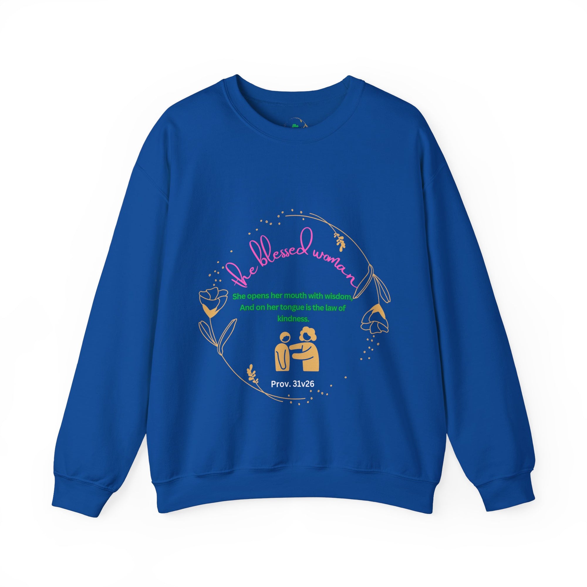 The Blessed  Wise Woman Crewneck Sweatshirt -Fall/winter essentials