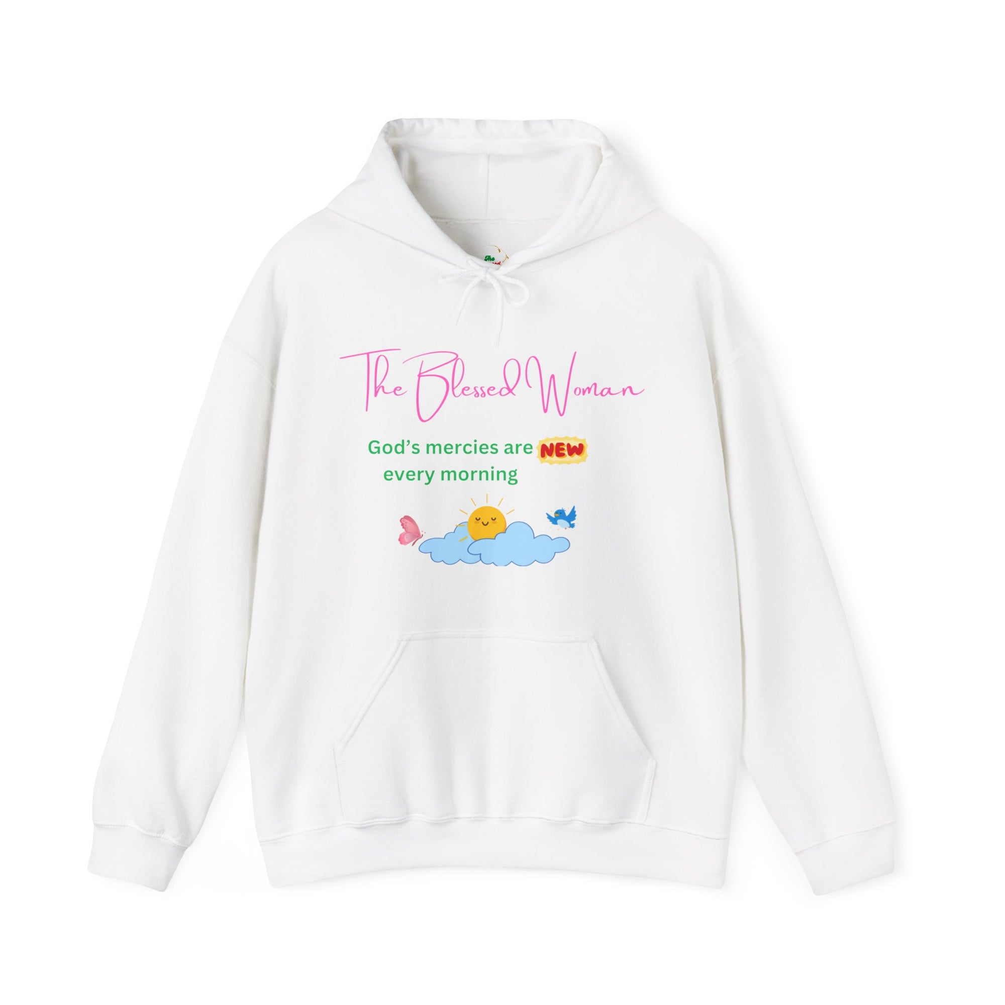 The Blessed Woman New Every morning Hooded Sweatshirt Fall/Winter essentials