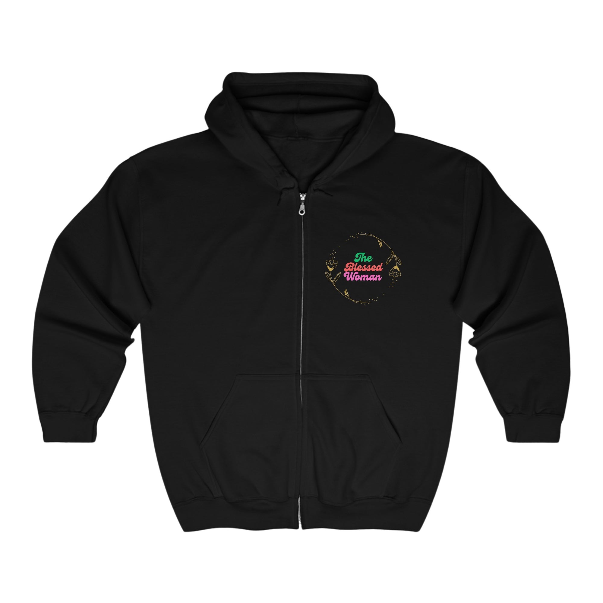 The Blessed Woman Heavy Blend™ Full Zip Hooded Sweatshirt