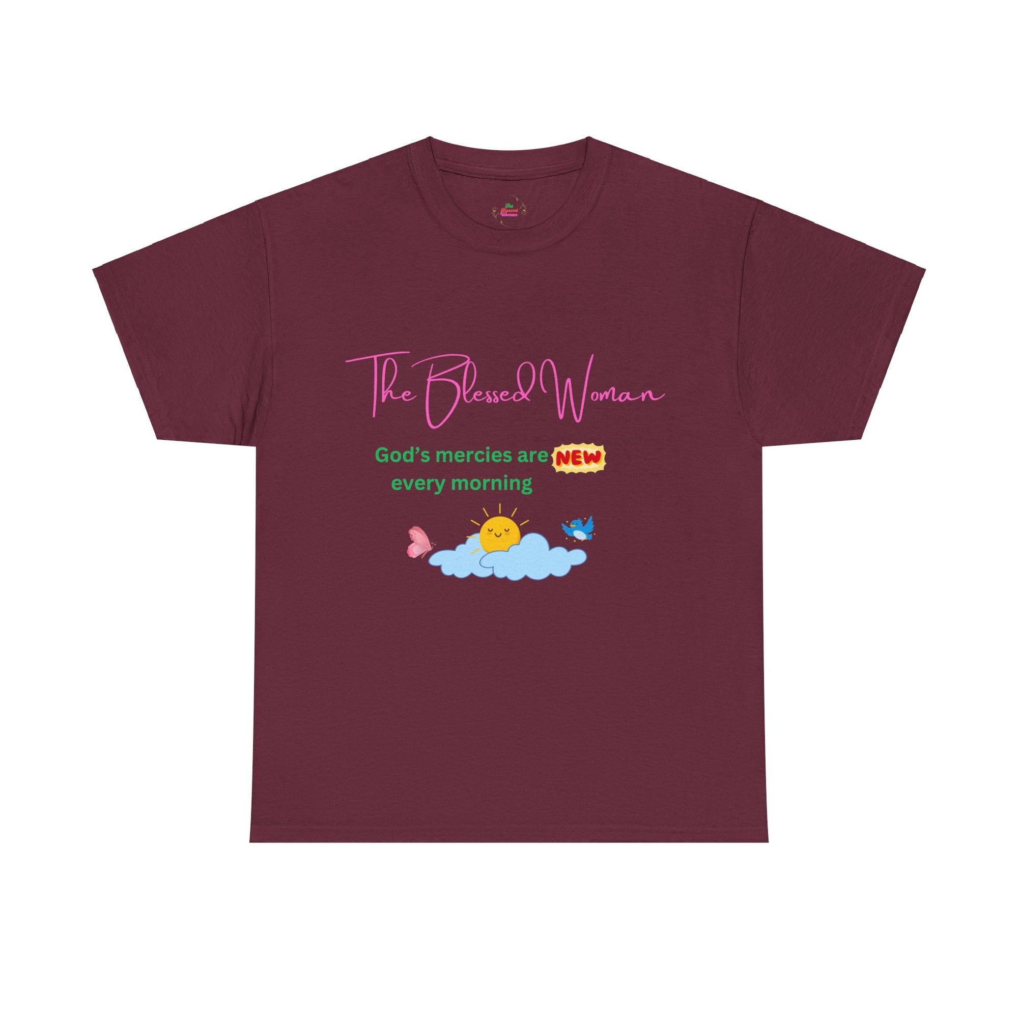 The Blessed Woman-Mercies New- Cotton T-shirt Gildan customized