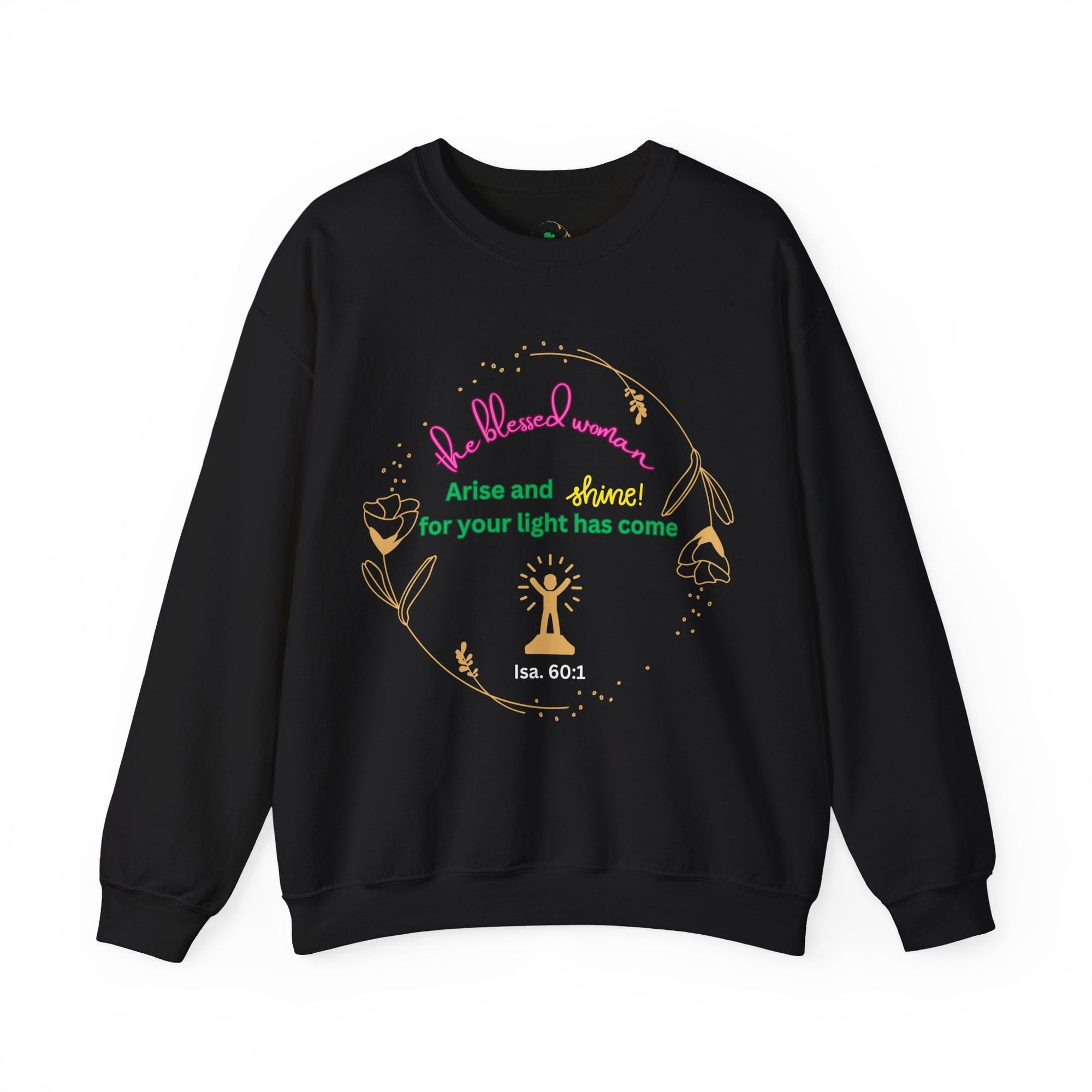 The Blessed Shine Woman Crewneck Sweatshirt Fall/Winter essential