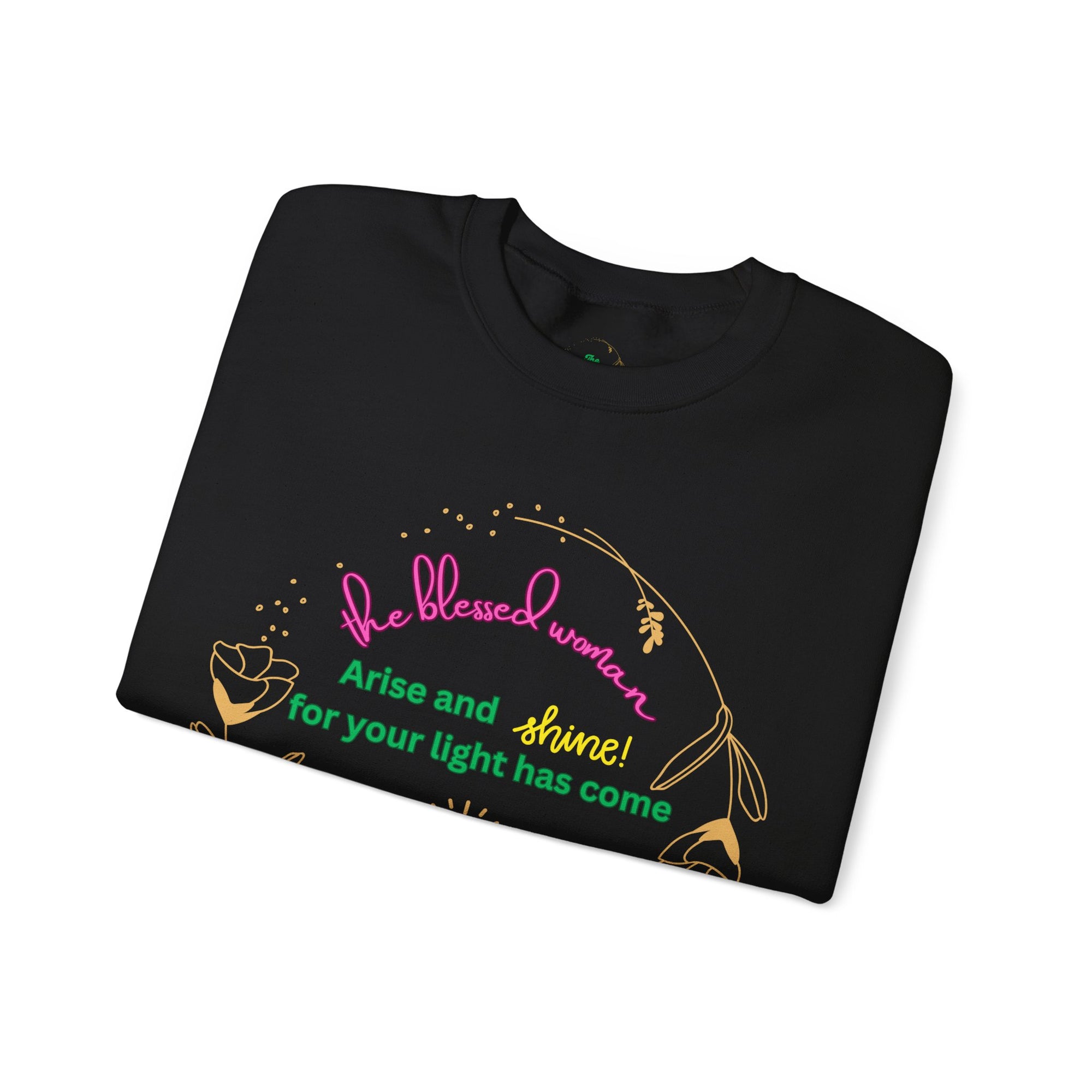 The Blessed Shine Woman Crewneck Sweatshirt Fall/Winter essential
