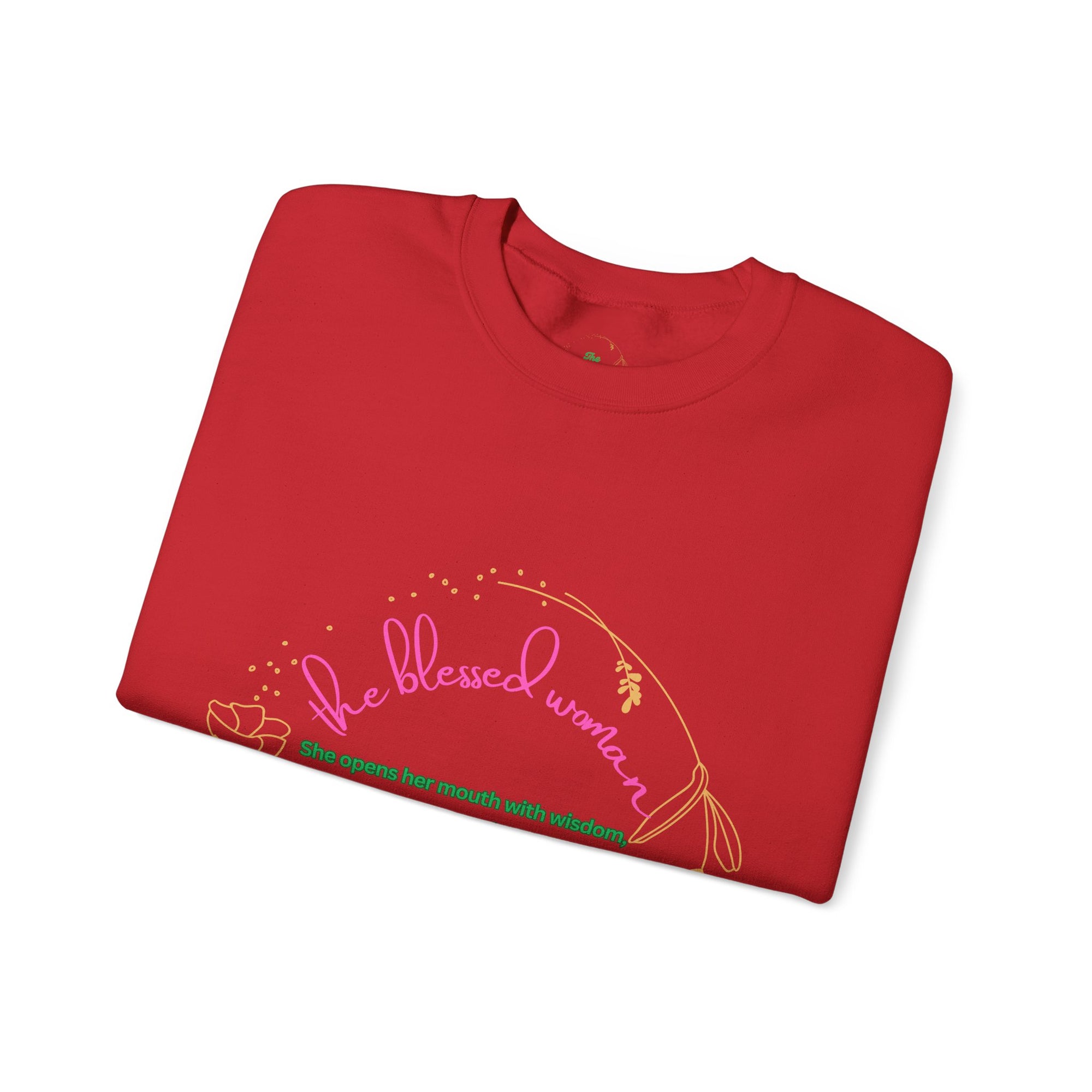 The Blessed  Wise Woman Crewneck Sweatshirt -Fall/winter essentials