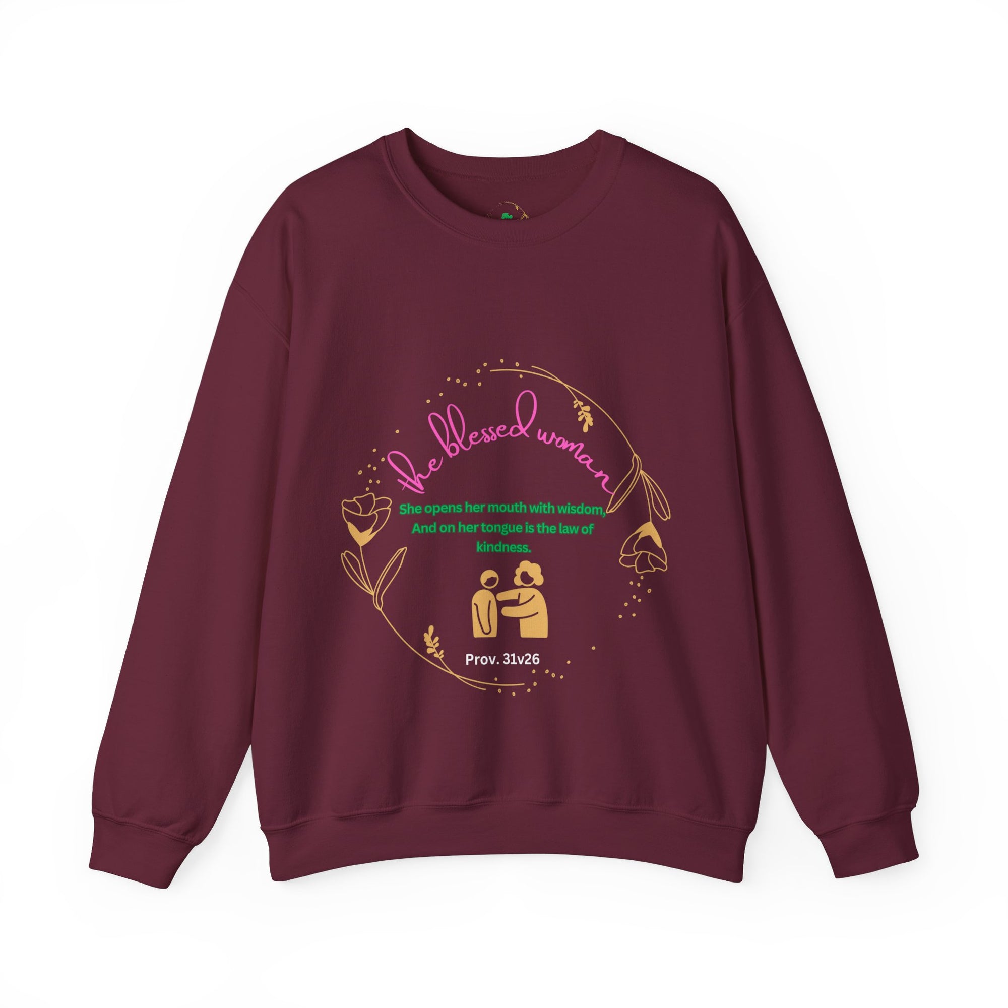 The Blessed  Wise Woman Crewneck Sweatshirt -Fall/winter essentials