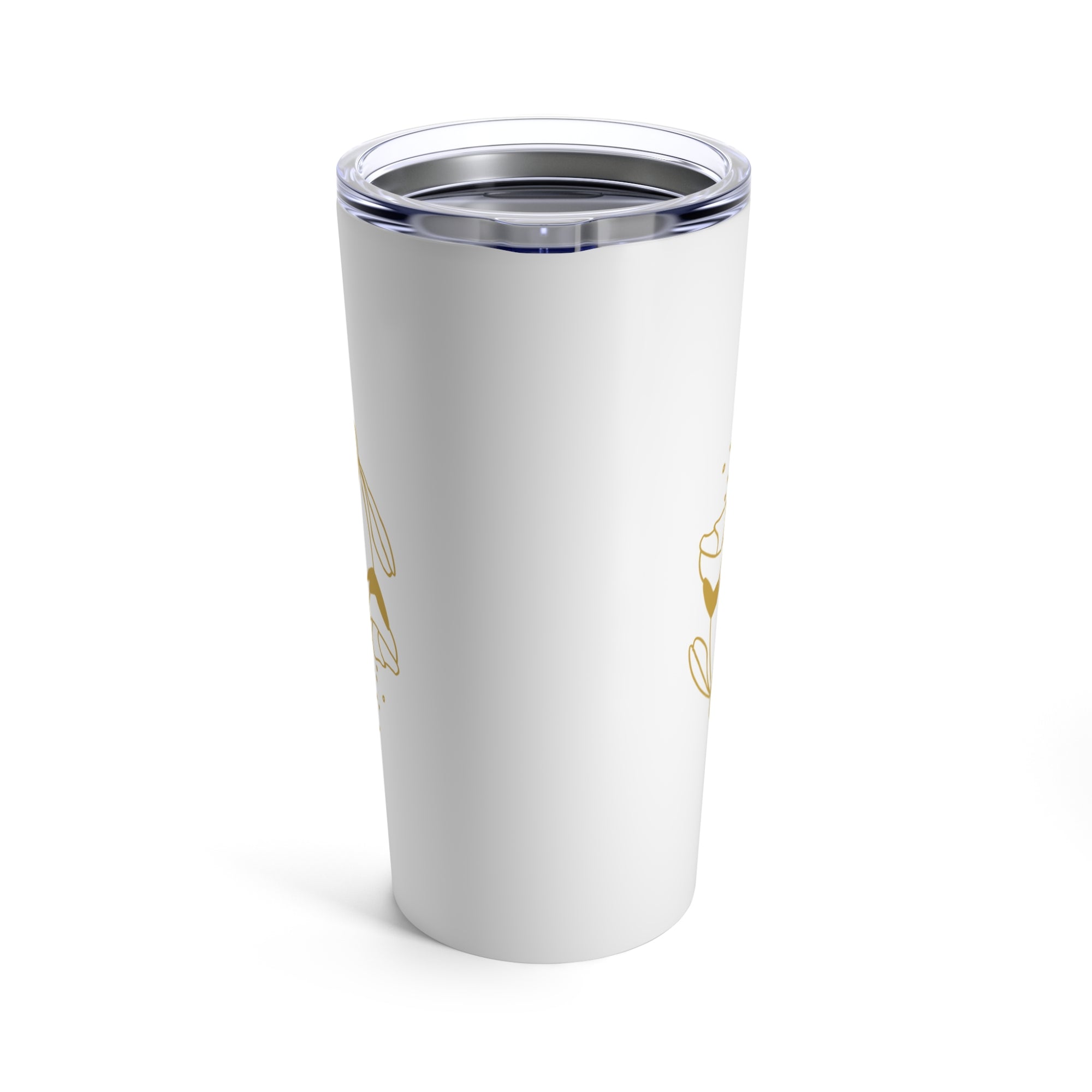 The Blessed Woman Hot and Cold Insulated stainless steel  White Tumbler 20oz