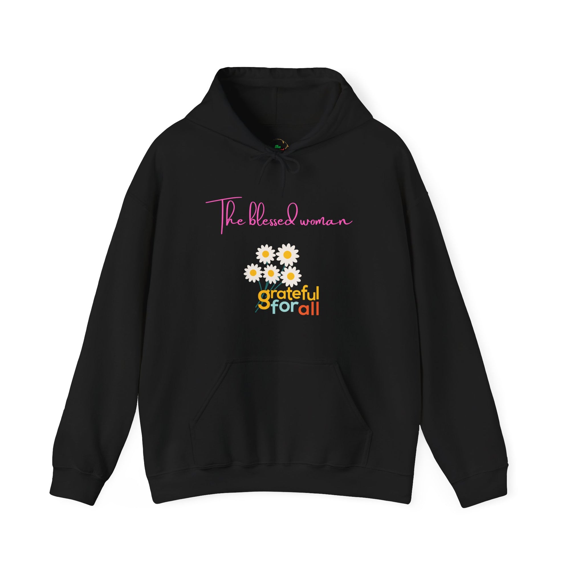 Grateful Inspirational Hoodie for Her - Fall/Winter Vibe