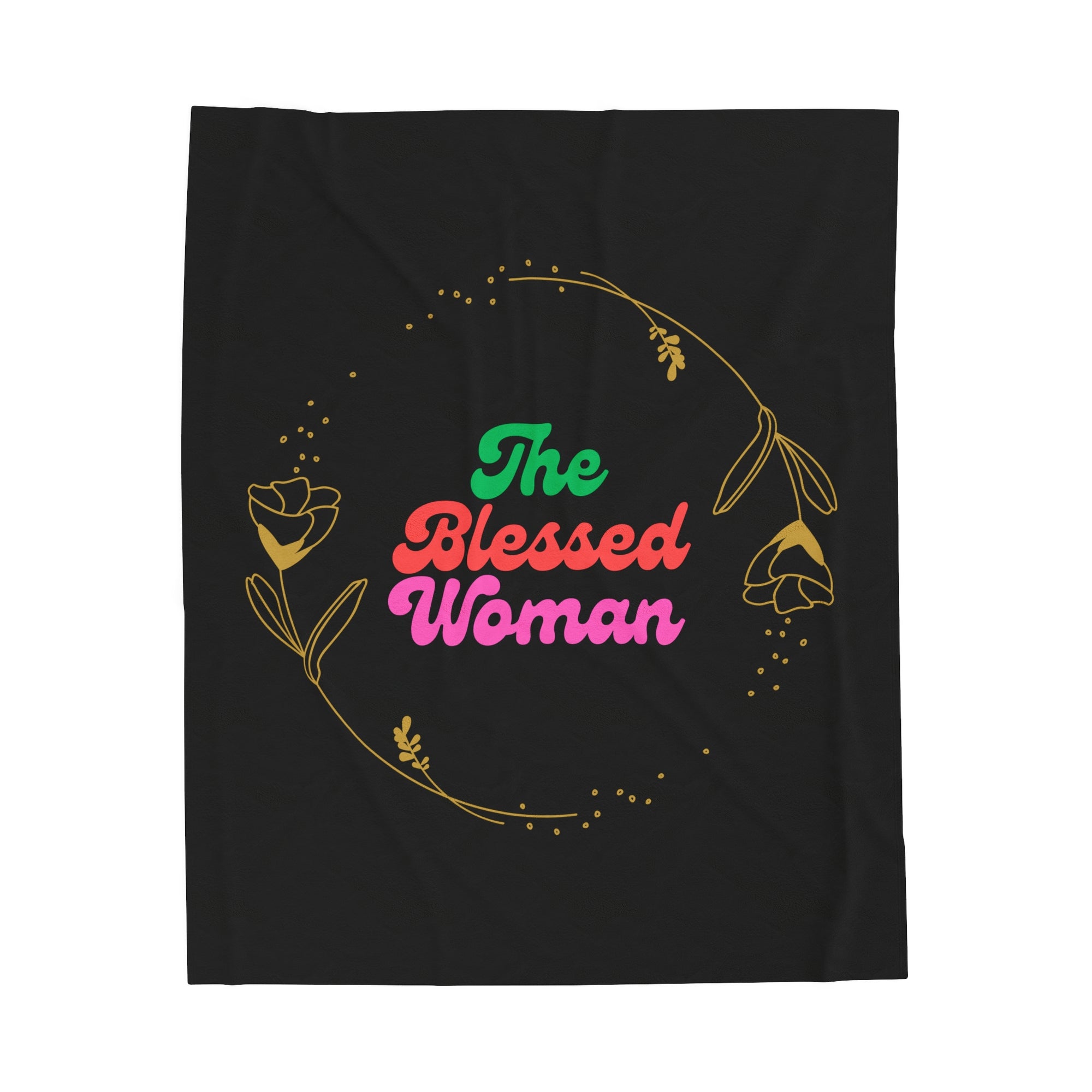 Velveteen Blanket - The Blessed Woman