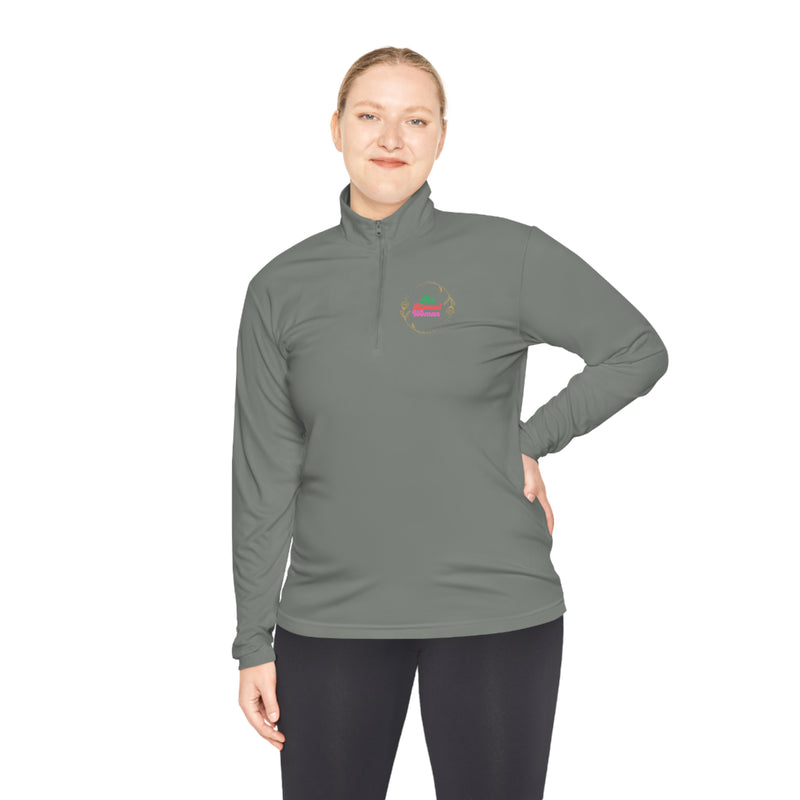 The Blessed Woman Quarter-Zip Pullover