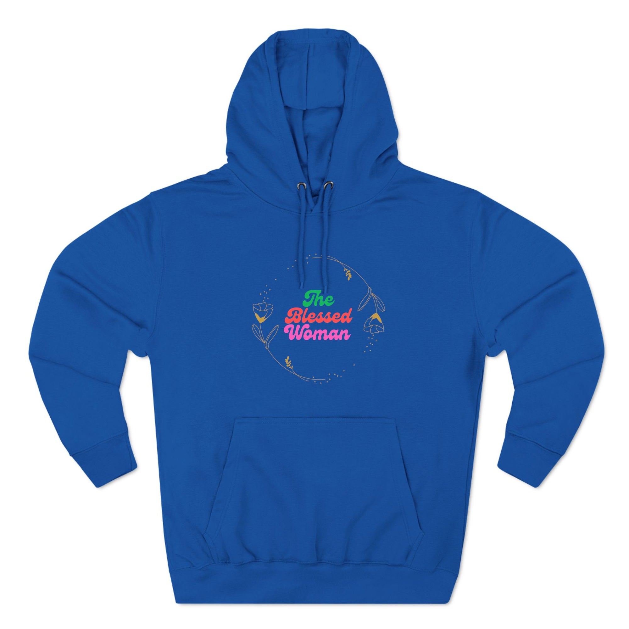 The Blessed Woman Three-Panel Fleece Hoodie