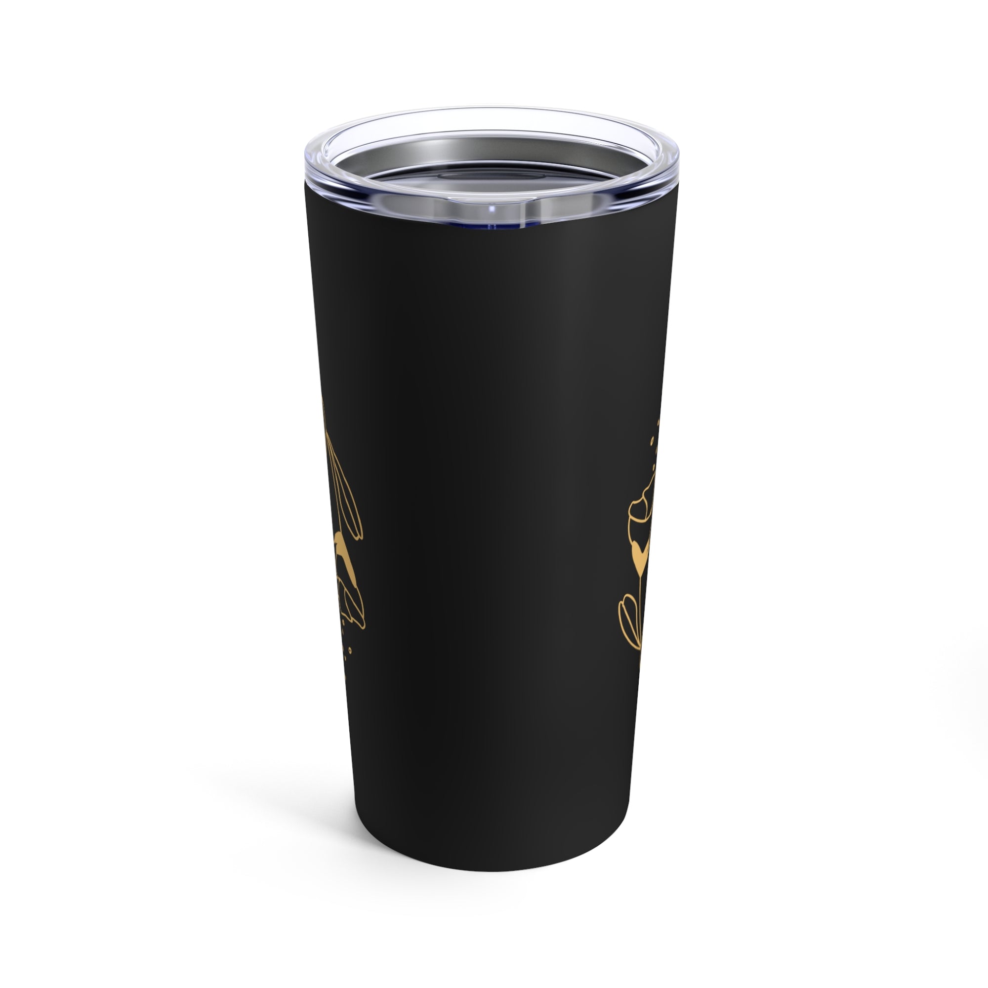 The Blessed Woman Hot and Cold Insulated stainless steel  Black Tumbler 20oz