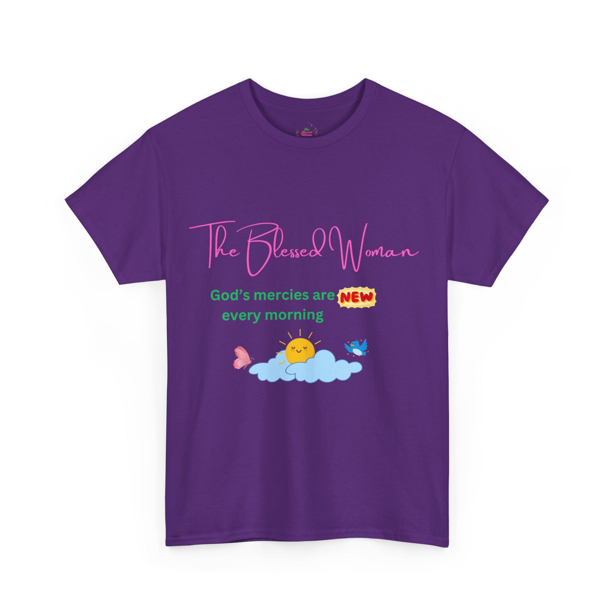 The Blessed Woman-Mercies New- Cotton T-shirt Gildan customized