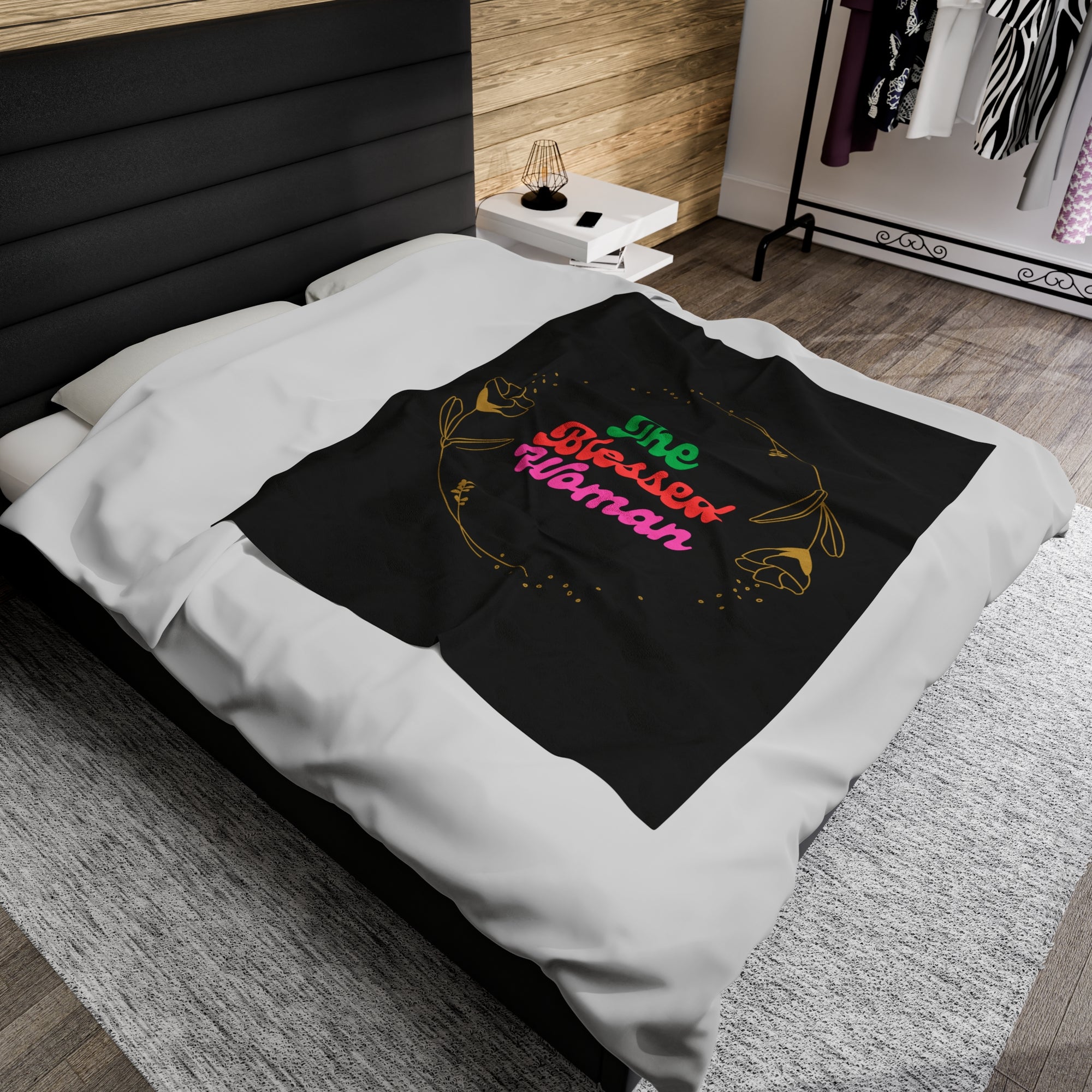 Velveteen Blanket - The Blessed Woman