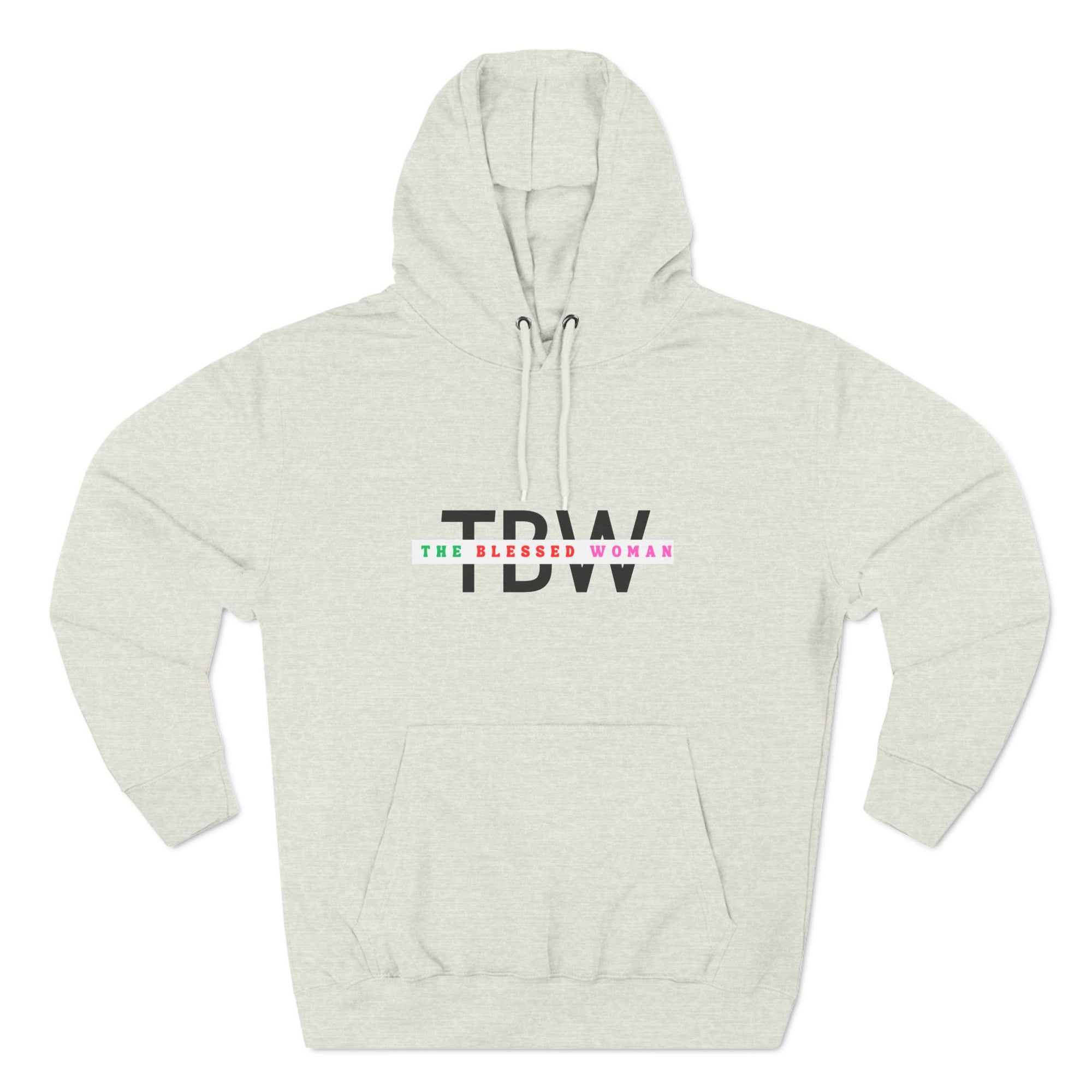 TBW Three-panel fleece hoodie