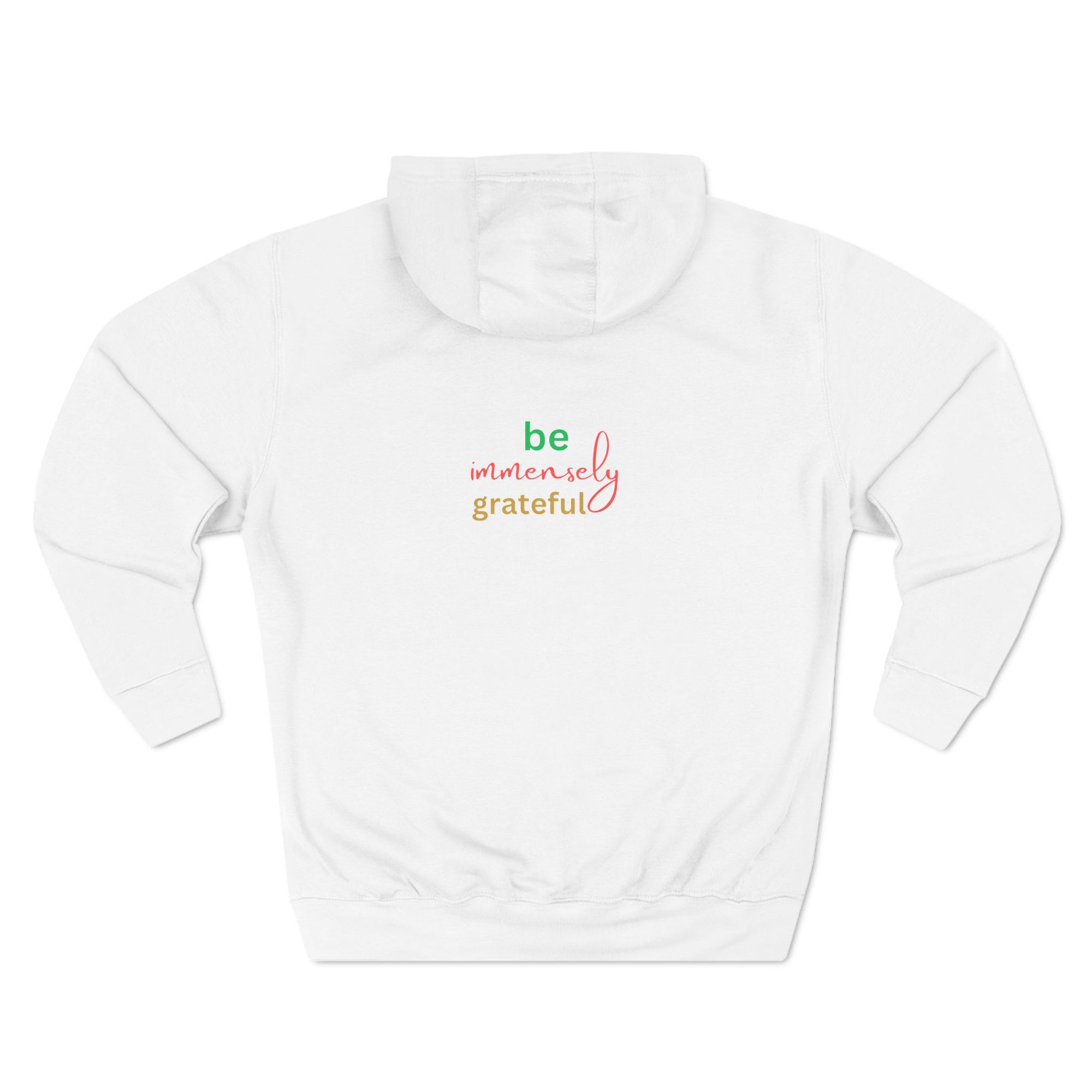The Blessed Woman Three-Panel Fleece Hoodie