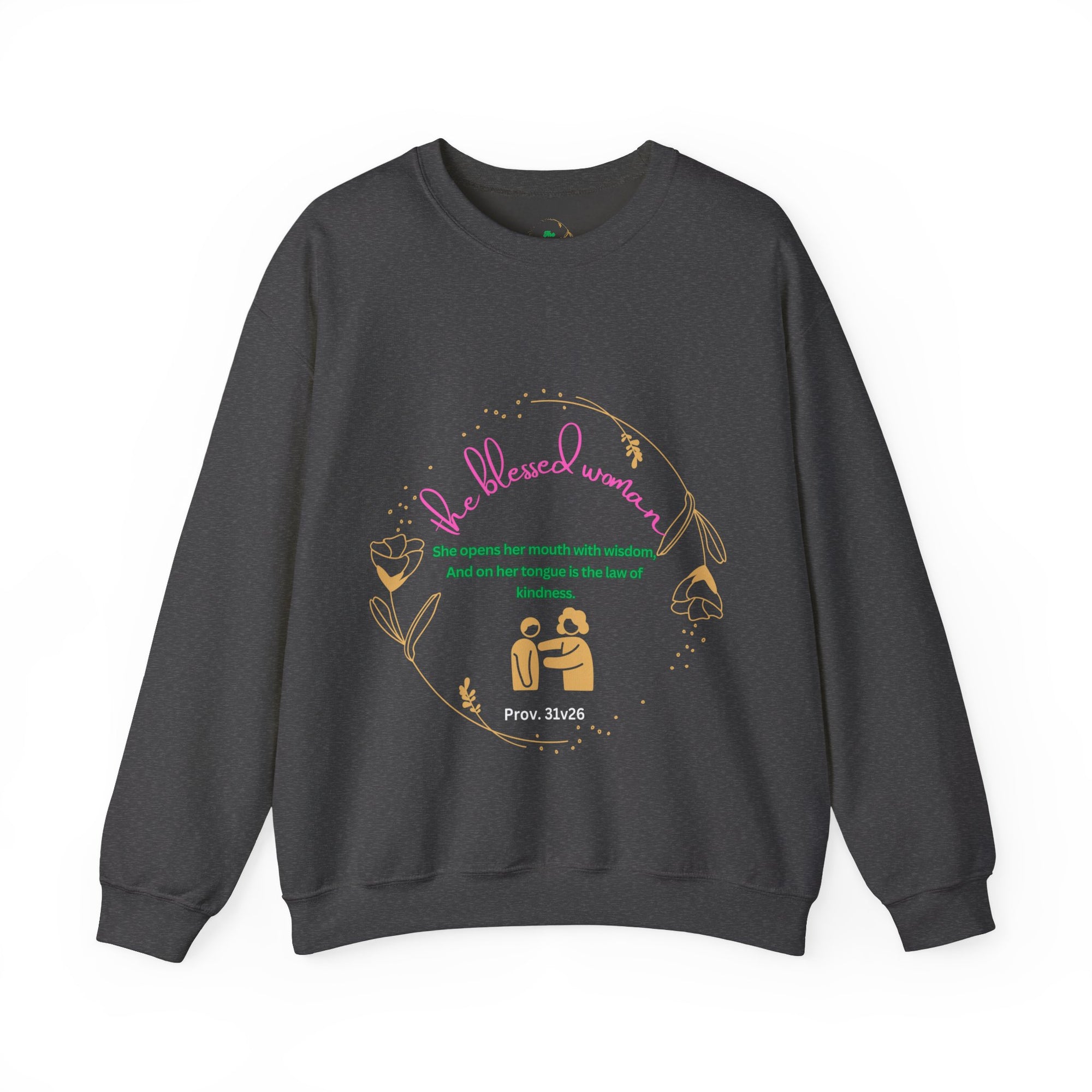 The Blessed  Wise Woman Crewneck Sweatshirt -Fall/winter essentials