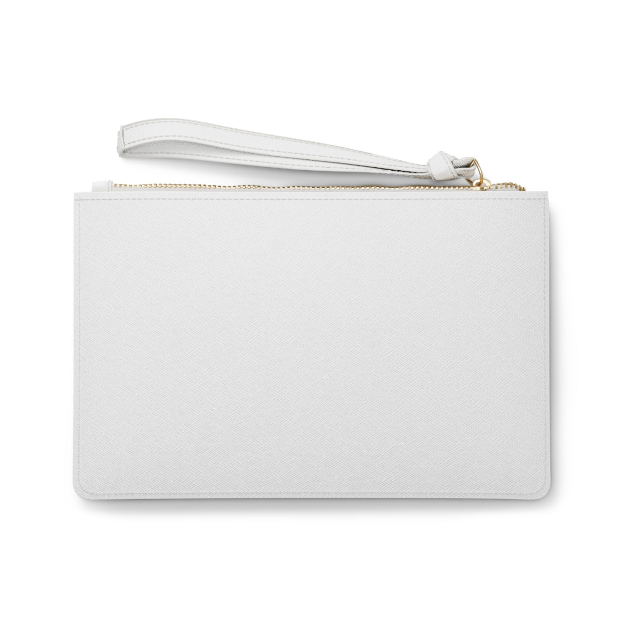 The Blessed Woman White Clutch Bag
