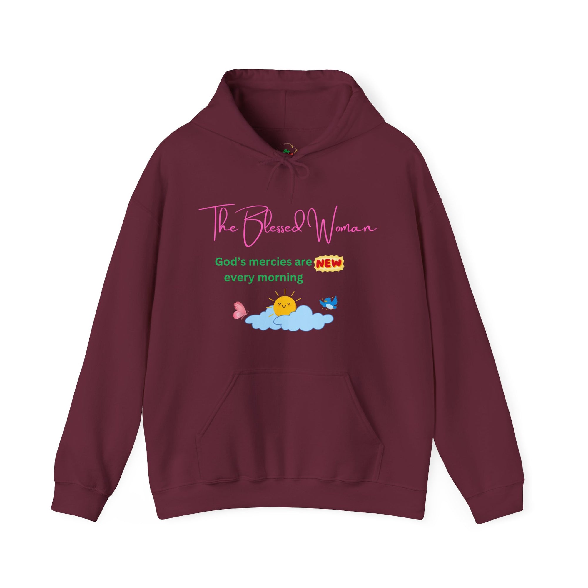 The Blessed Woman New Every morning Hooded Sweatshirt Fall/Winter essentials