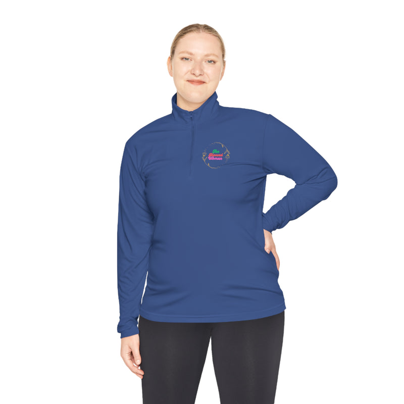 The Blessed Woman Quarter-Zip Pullover