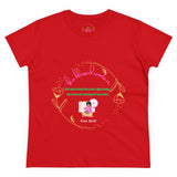 The Blessed hardworking Women's Midweight Cotton Tee