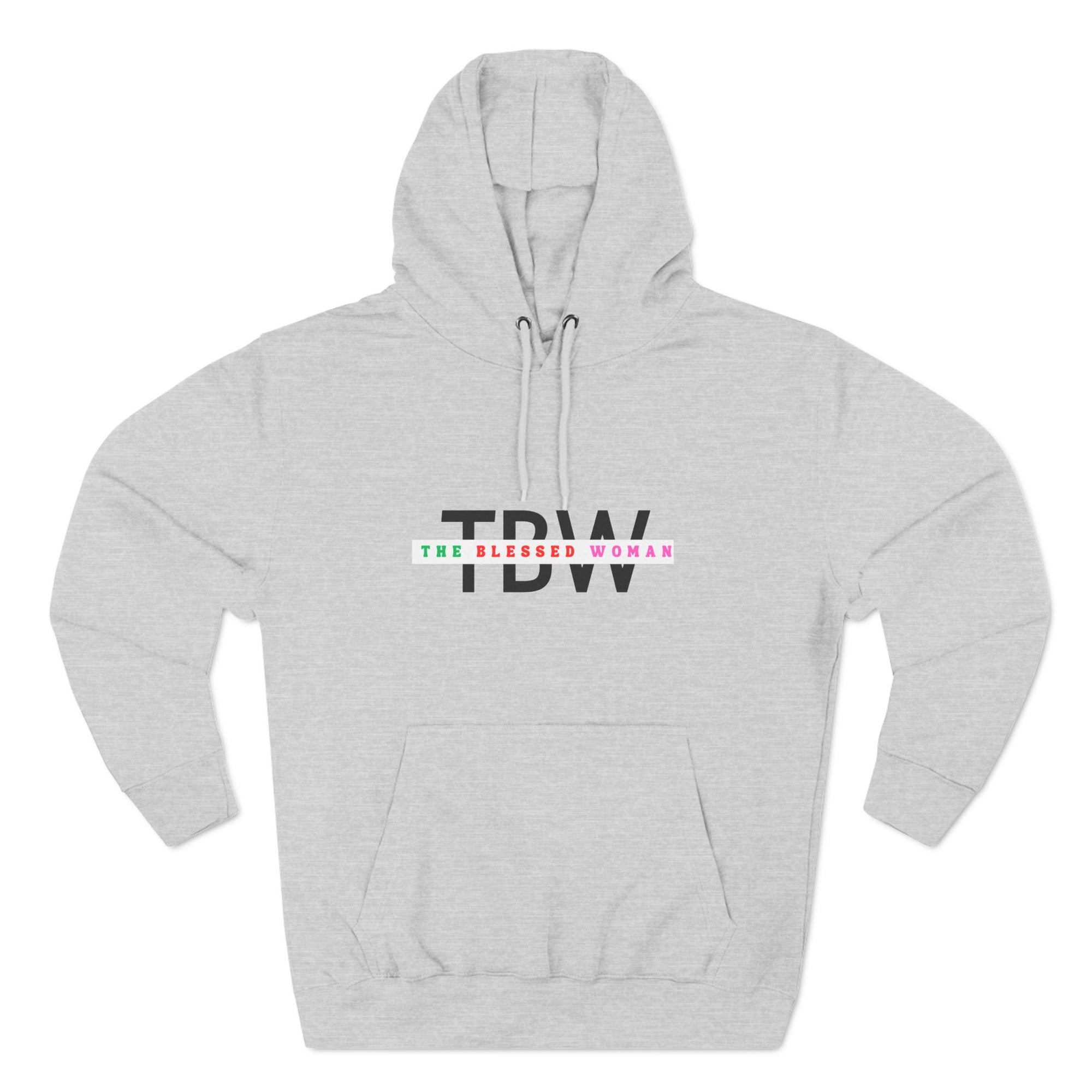 TBW Three-panel fleece hoodie