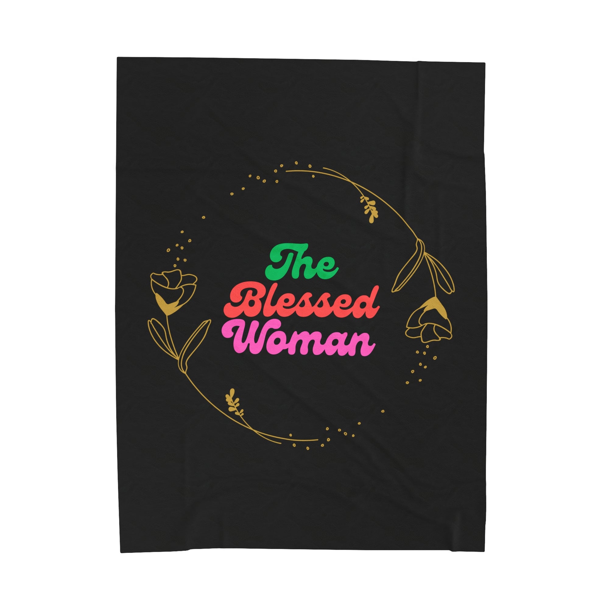 Velveteen Blanket - The Blessed Woman