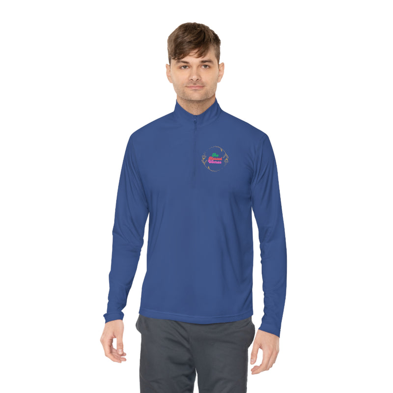 The Blessed Woman Quarter-Zip Pullover